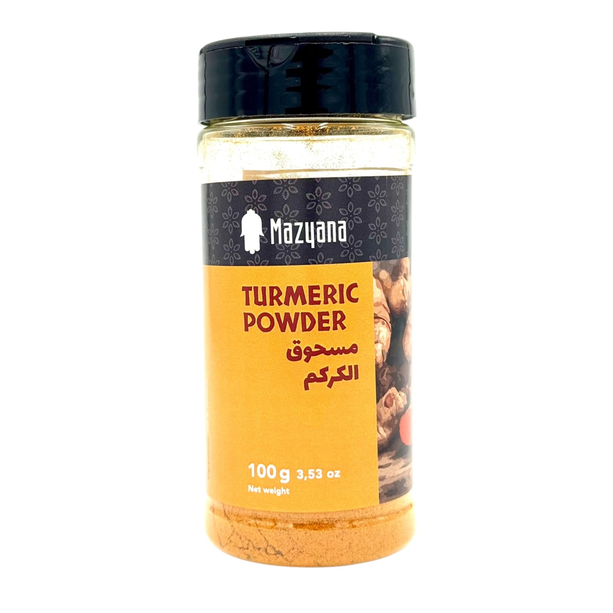 Ground Turmeric Powder by Mazyana