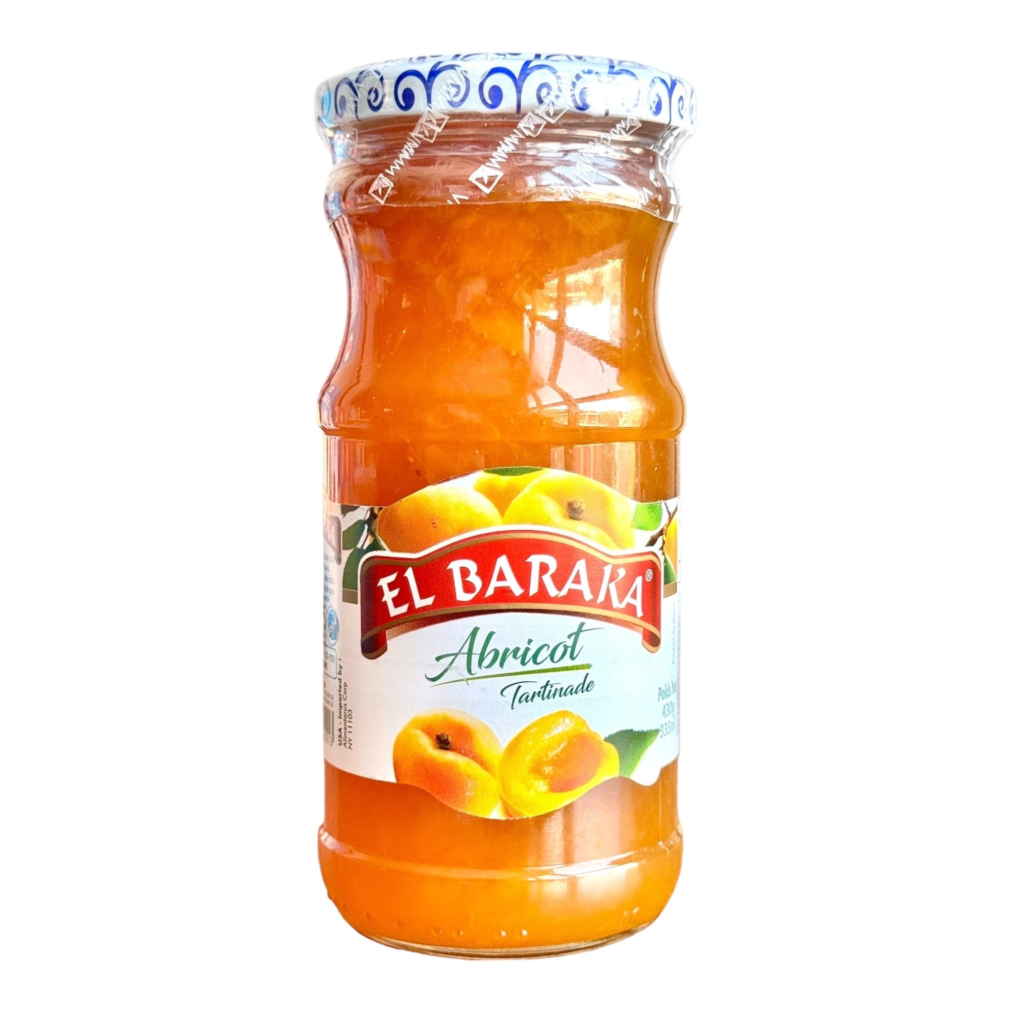El Baraka Apricot Fruit Spread