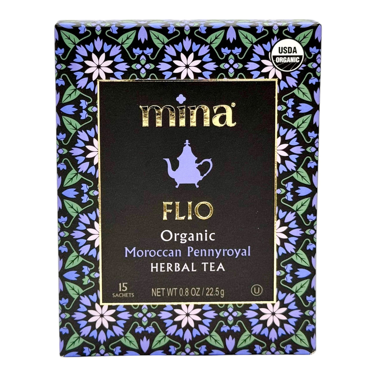 Flio Organic Moroccan Pennyroyal Herbal Tea by Mina