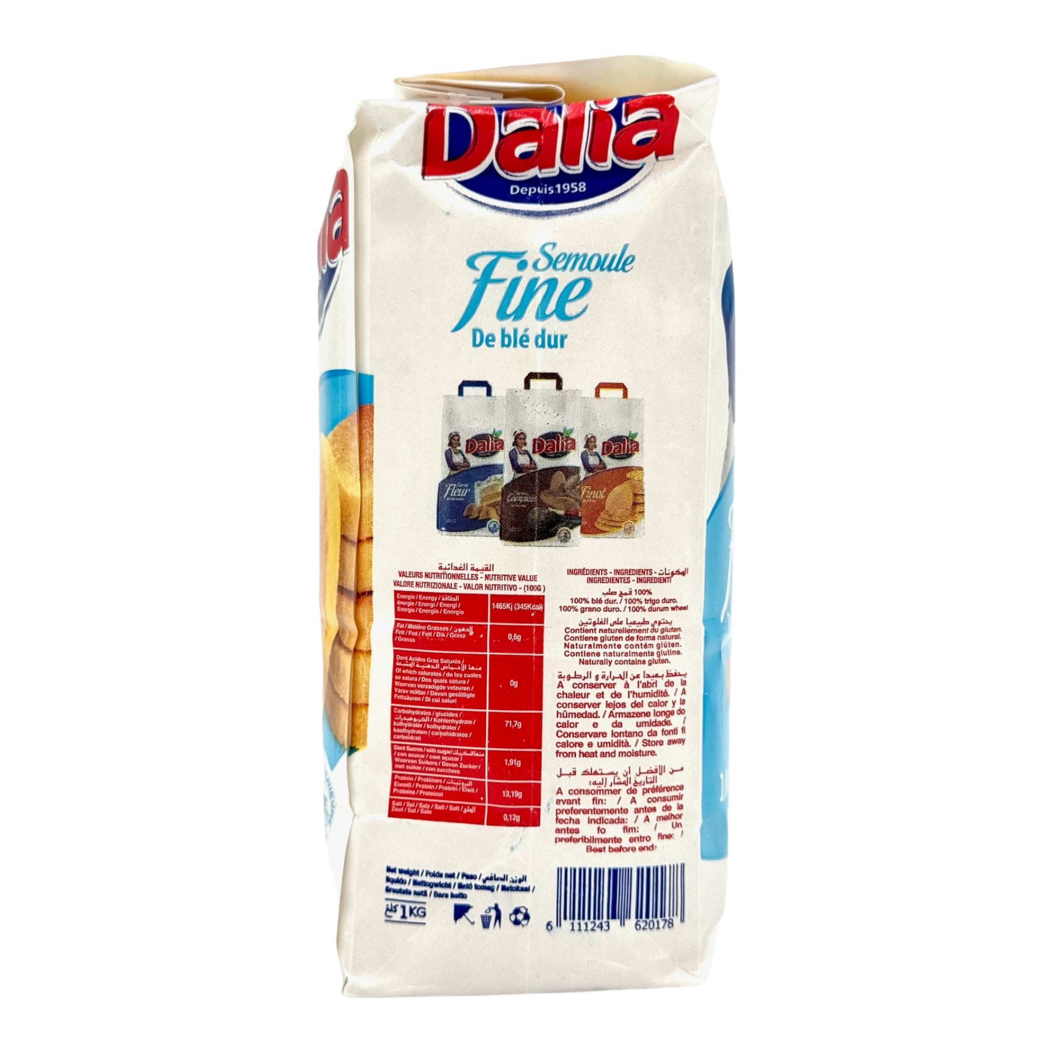 Dalia Fine Grade Semolina (Semoule Fine)