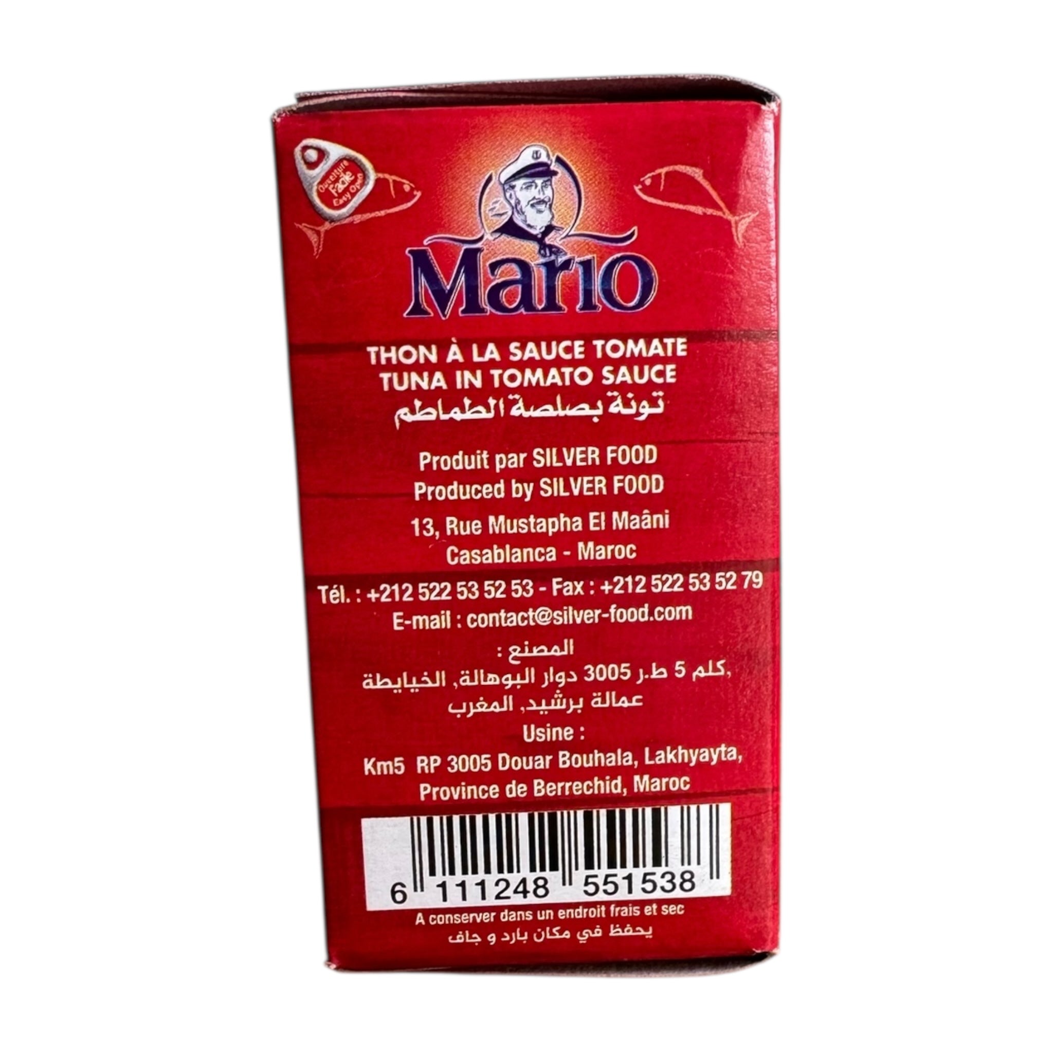 Mario Moroccan Tuna In Tomato Sauce