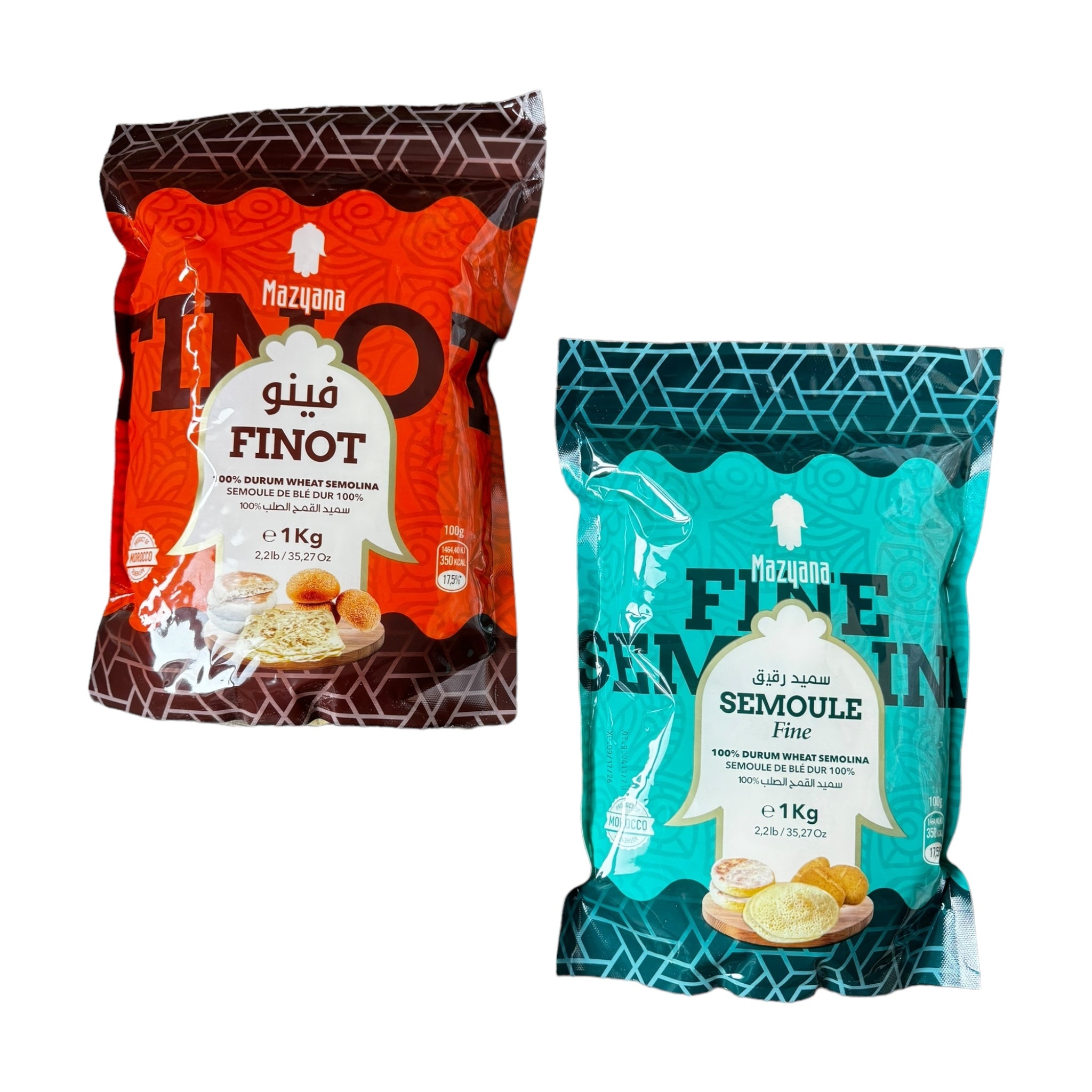 Mazyana Fine Grade Semolina (Semoule Fine)