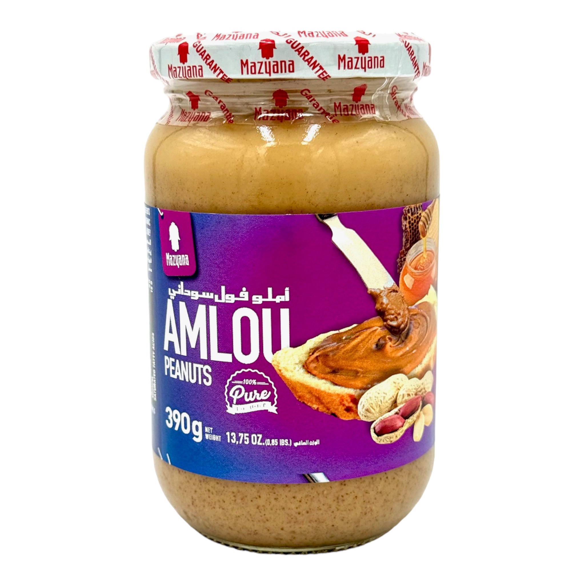 amlou from mazyana brand a delicious spread of argan oil peanut butter and honey