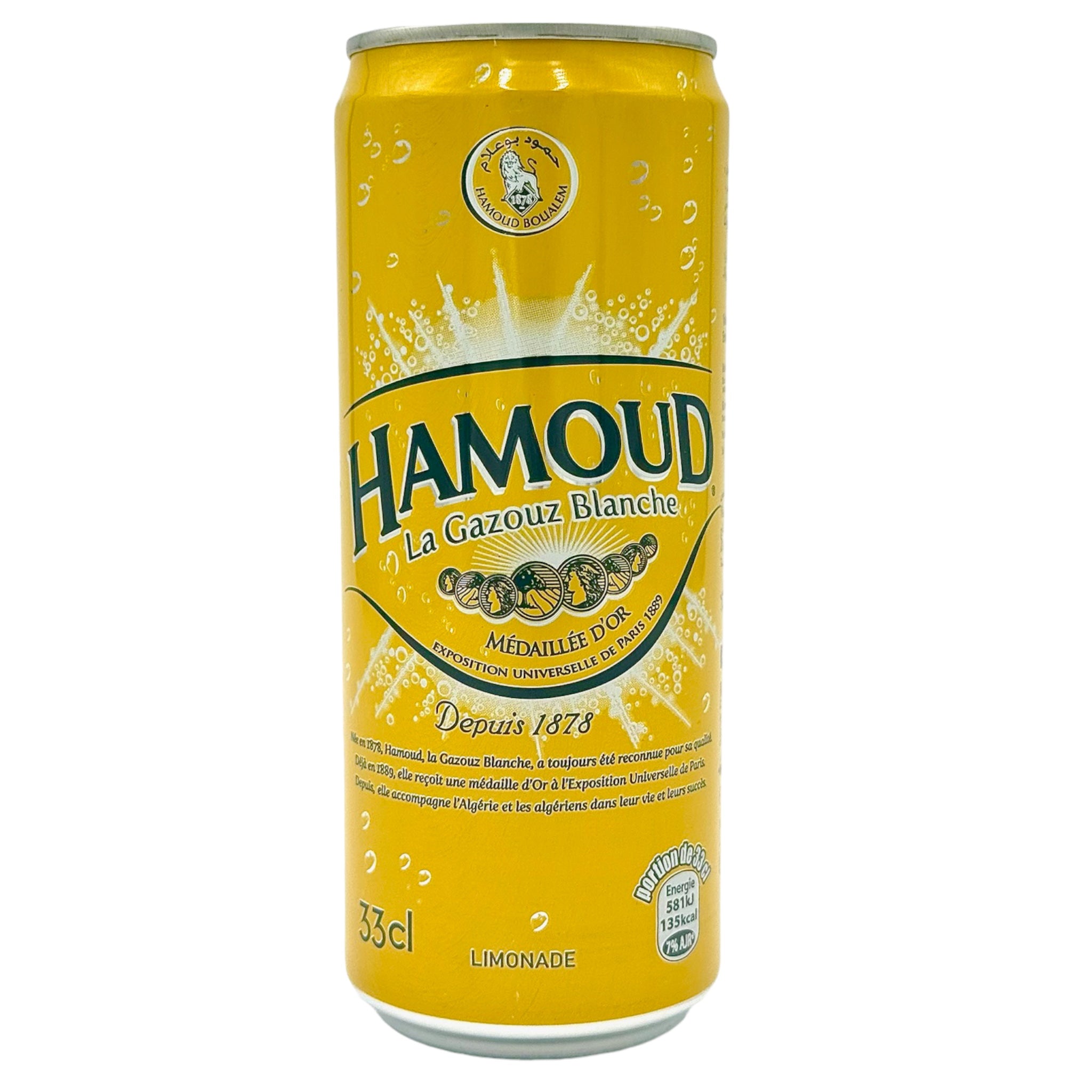 Hamoud Limonade Soft Drink - An Algerian Soda