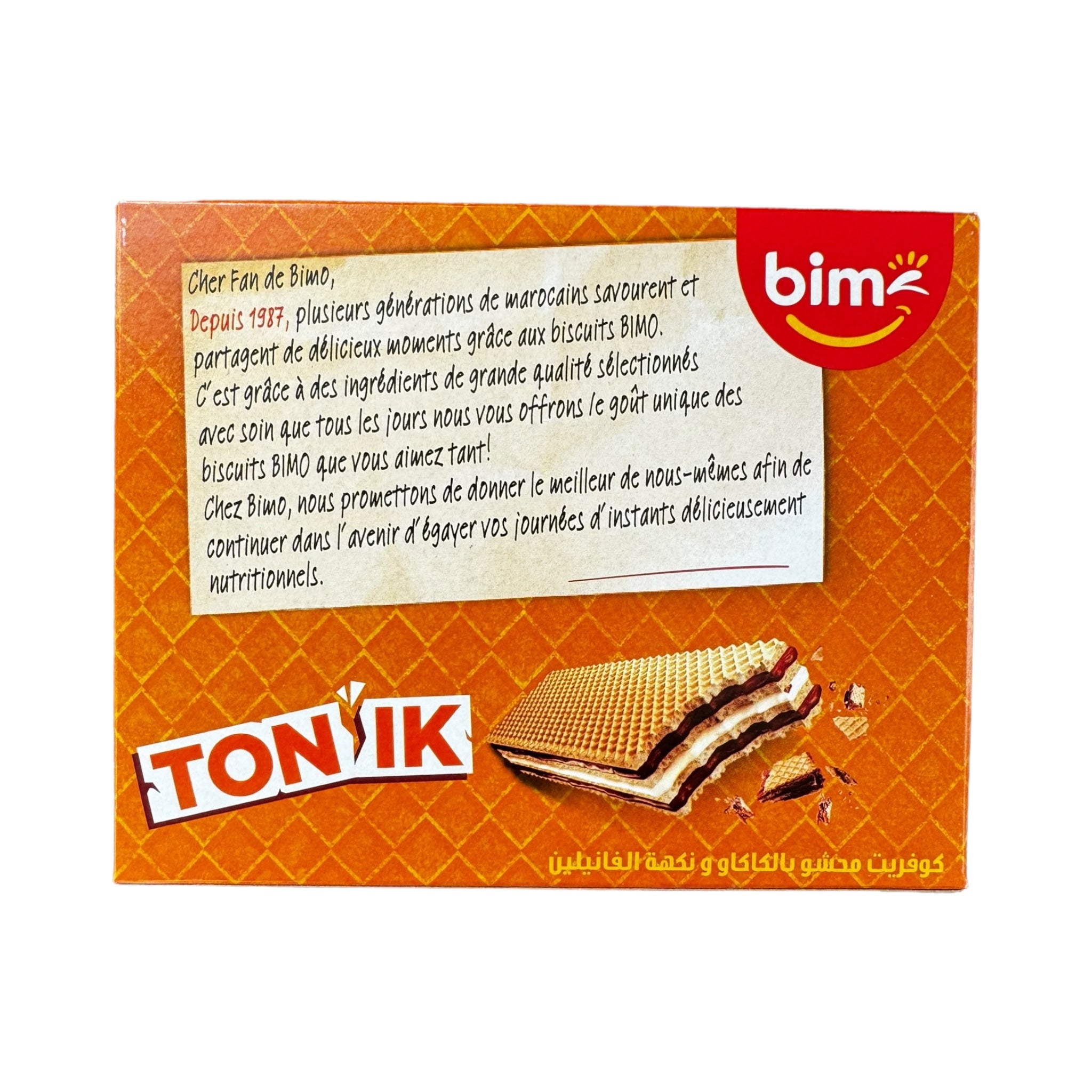 TONIK Wafer Bars By Bimo