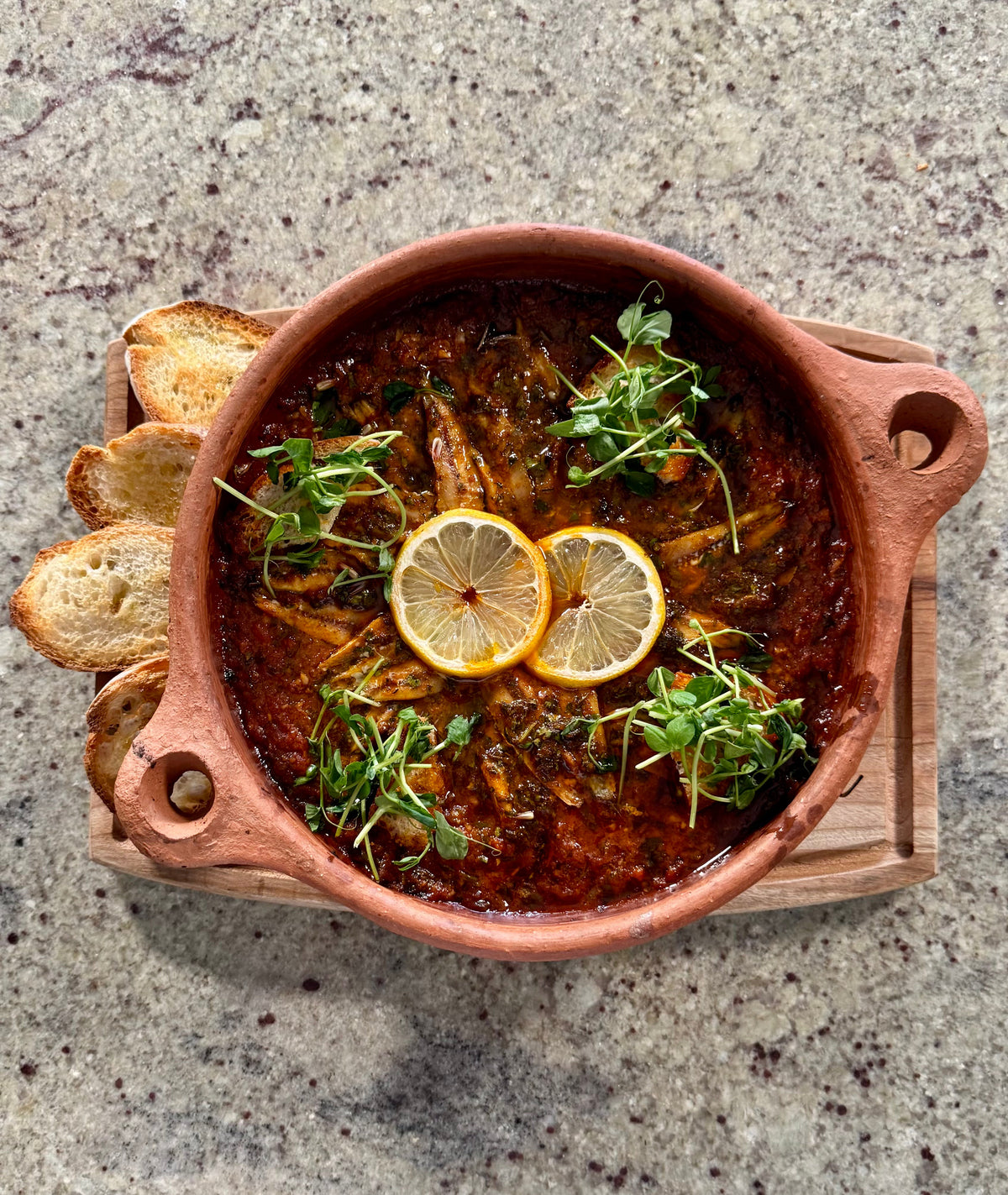 Moroccan Anchovy Tagra: A MasterChef White Apron Recipe