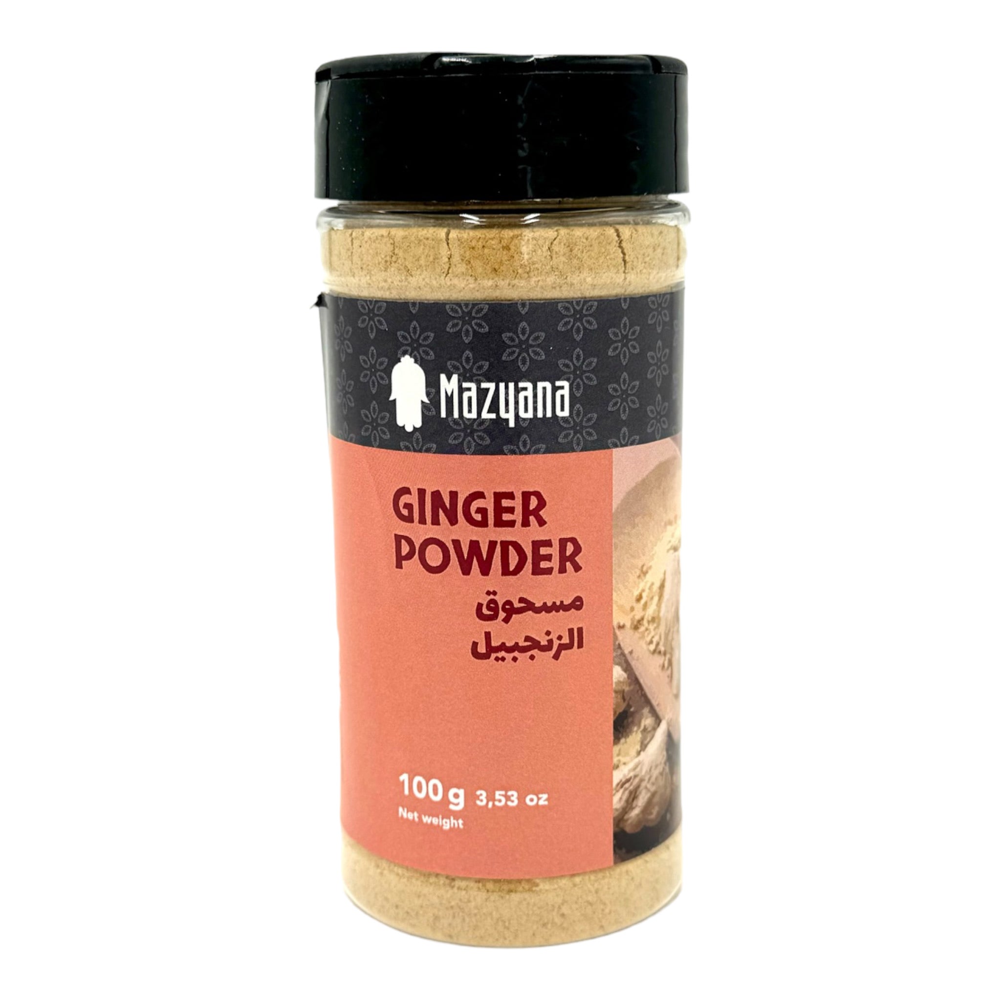 moroccan ginger root powder - mazyana brand spices