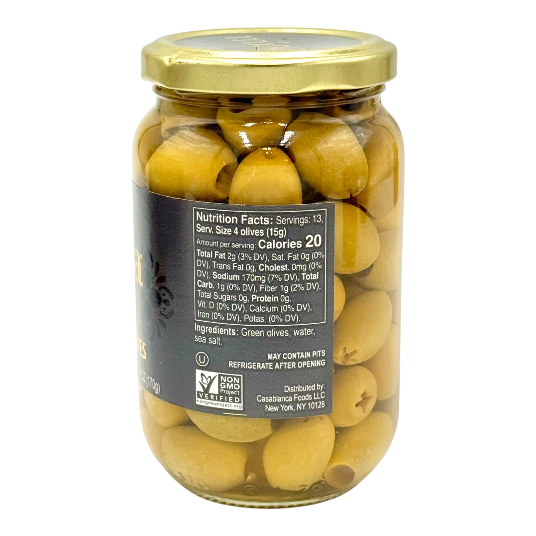 Moroccan Pitted Green Olives By Mina