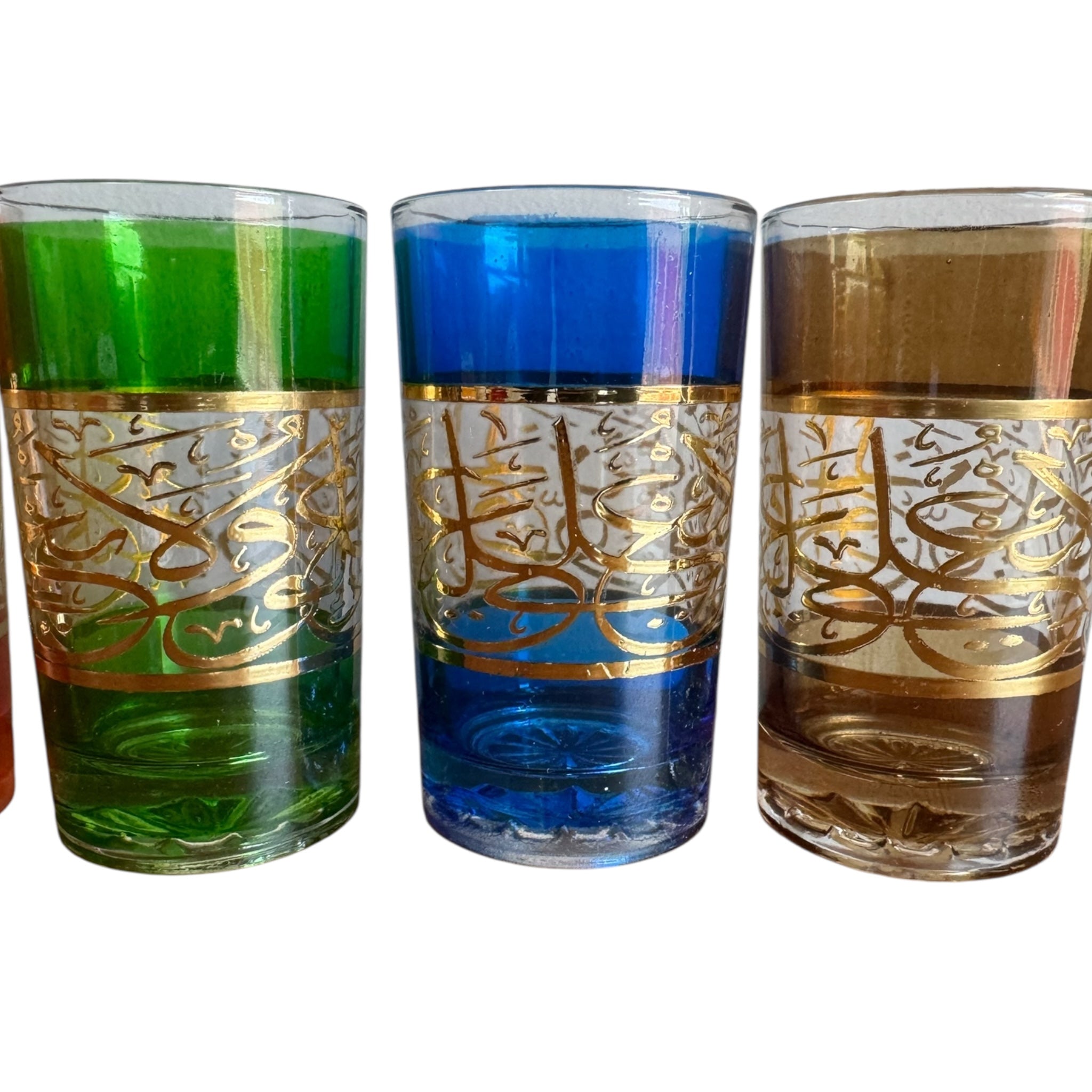 PERFECTLY IMPERFECT SALE - Moroccan Tea Glasses Set of 6
