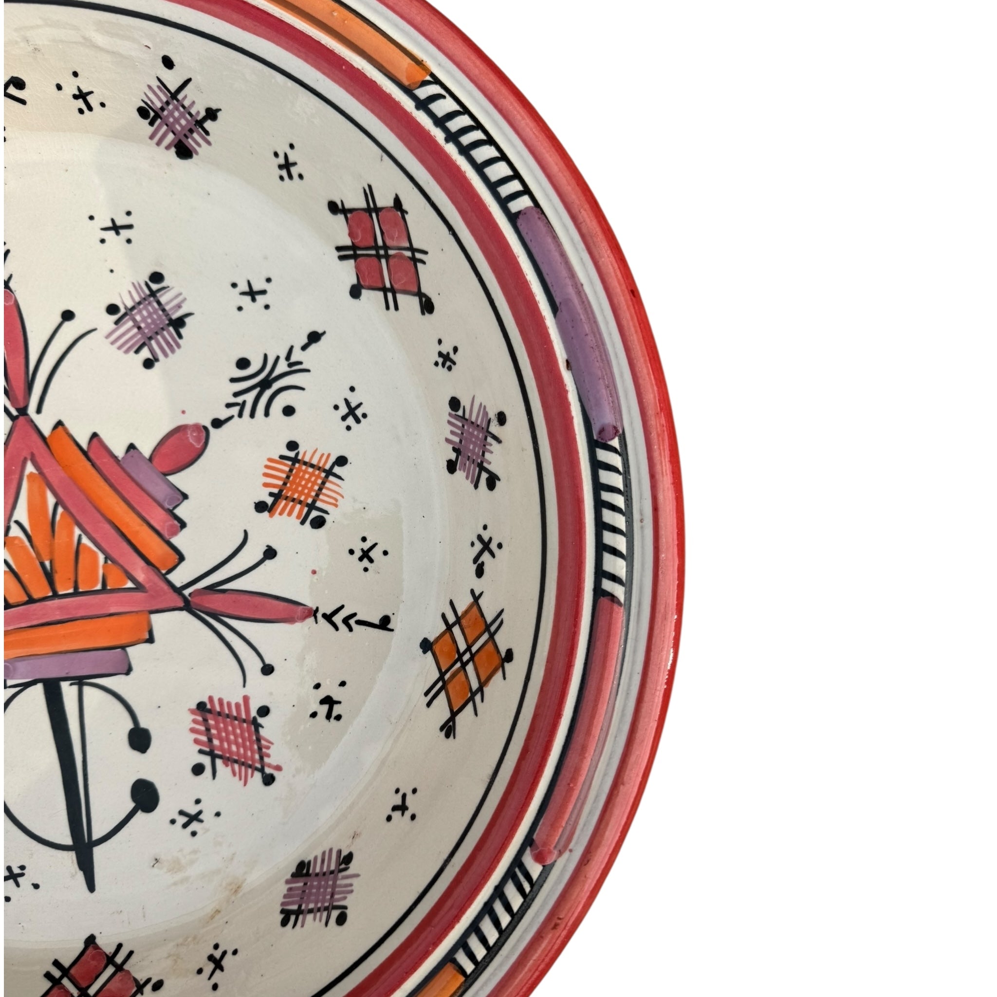 PERFECTLY IMPERFECT - Moroccan Gsaa (Gasria) - A Safi Couscous Plate - 40cm