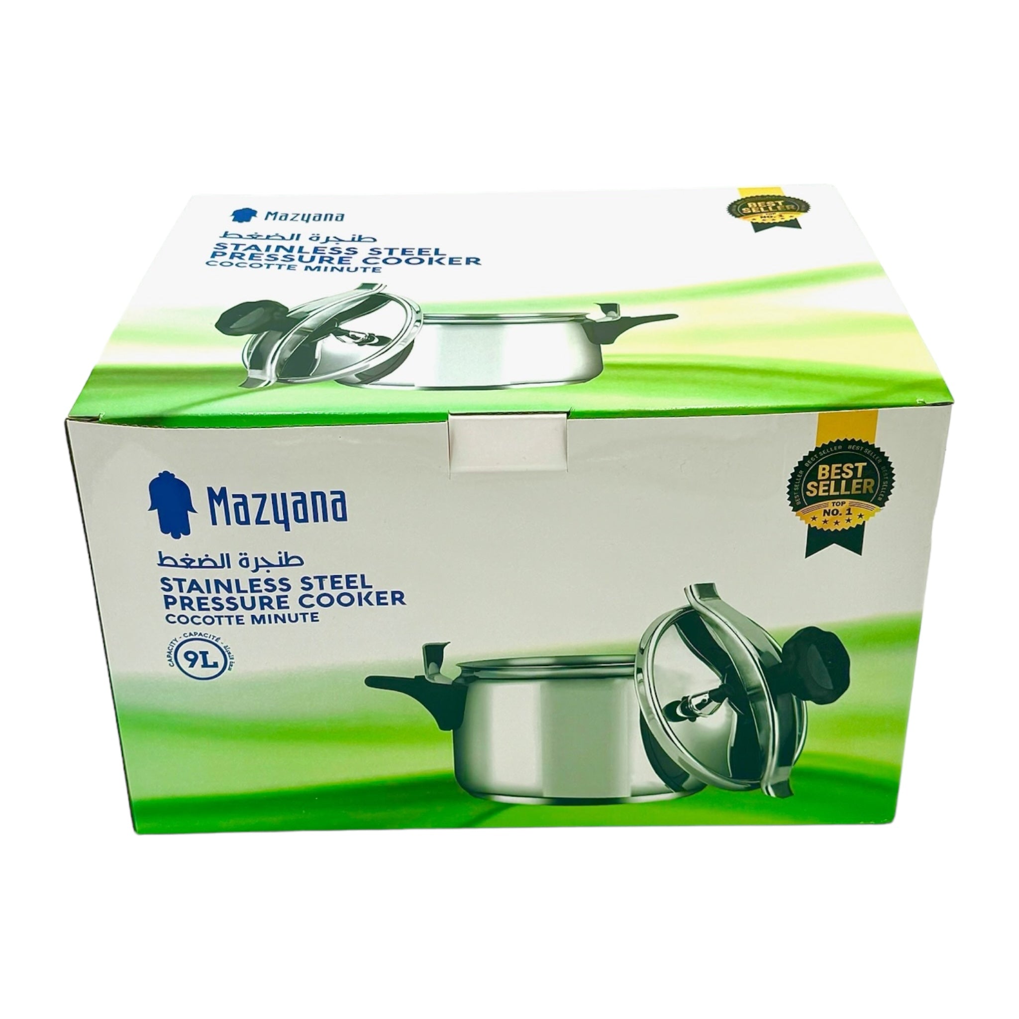 Stainless Steel Pressure Cooker 9L | Cocotte Minute by Mazyana