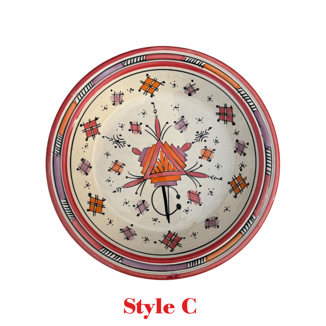 PERFECTLY IMPERFECT - Moroccan Gsaa (Gasria) - A Safi Couscous Plate - 40cm