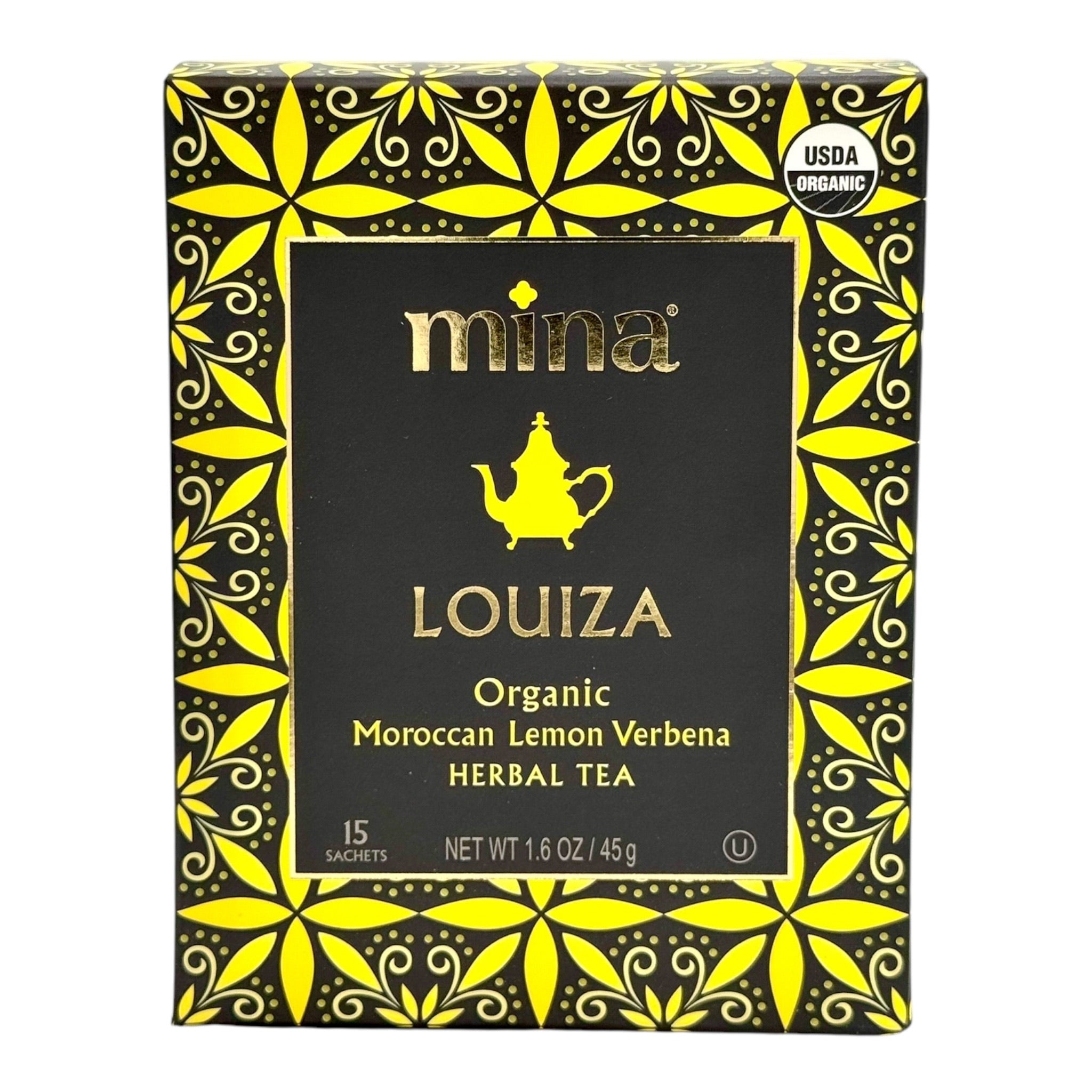 Louiza Organic Moroccan Lemon Verbena Tea by Mina | BSAHA