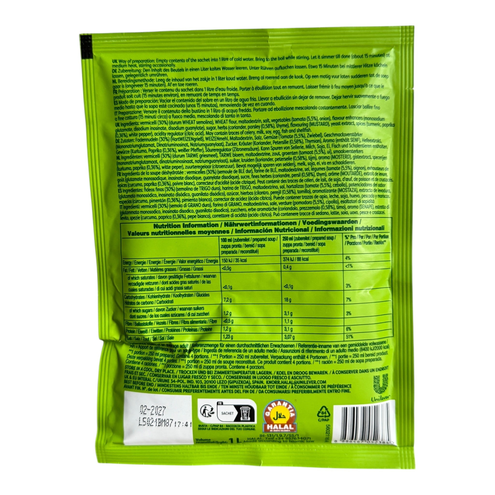 Knorr Chorba Soup Mix - A Vegetable Soup Mix