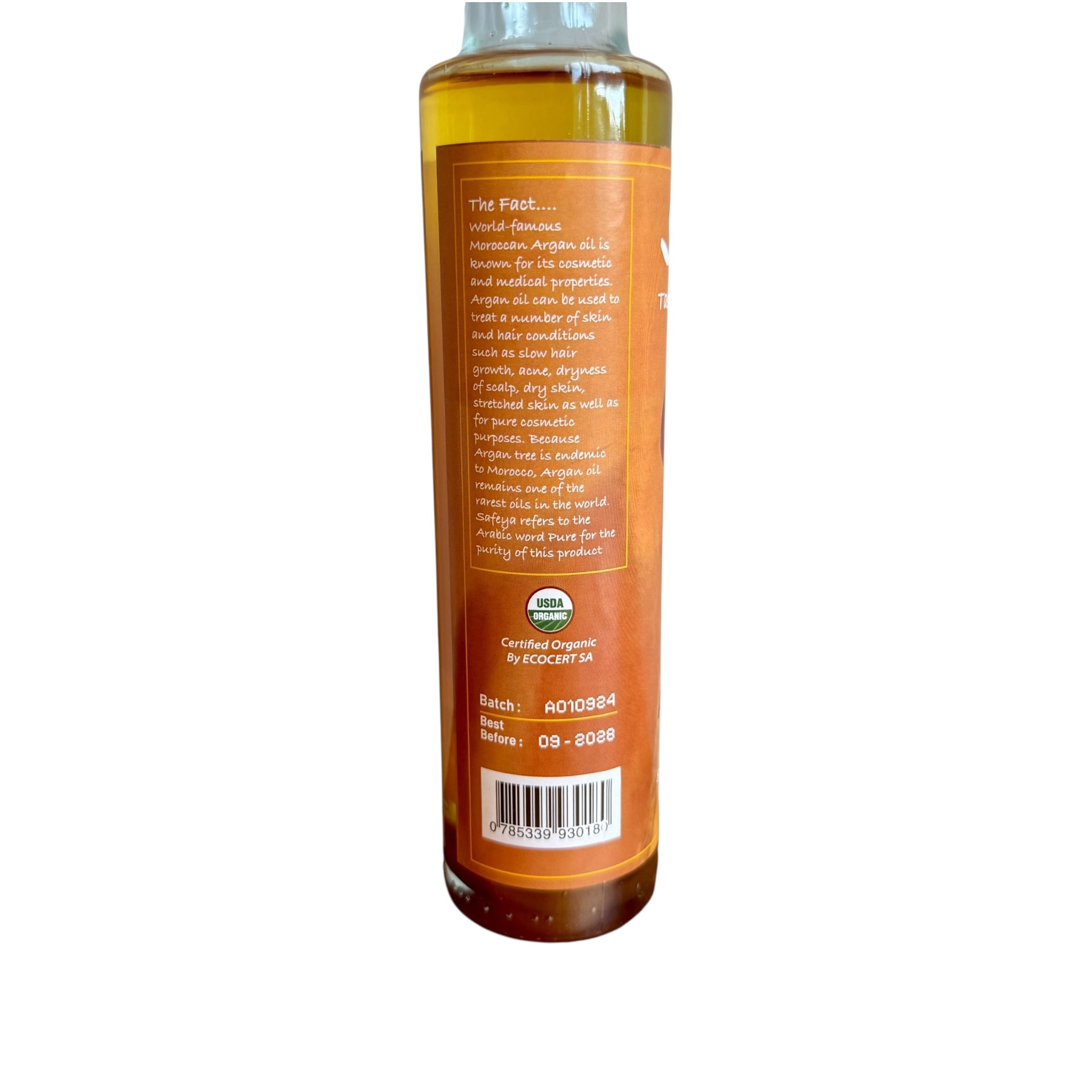 Organic Culinary Argan Oil from Morocco