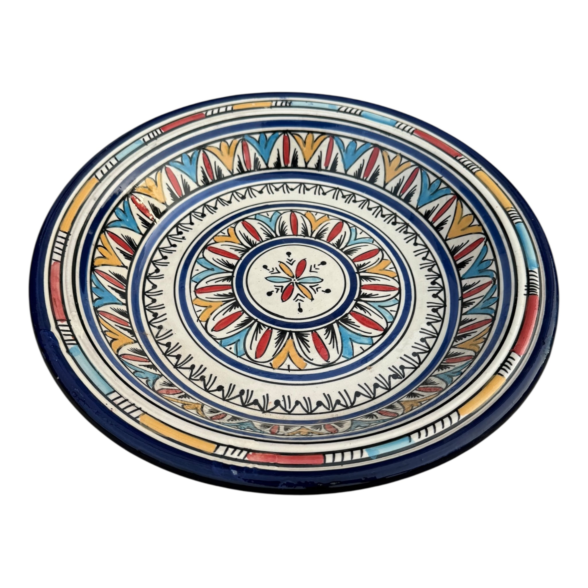 PERFECTLY IMPERFECT - Moroccan Gsaa (Gasria) - A Safi Couscous Plate - 40cm