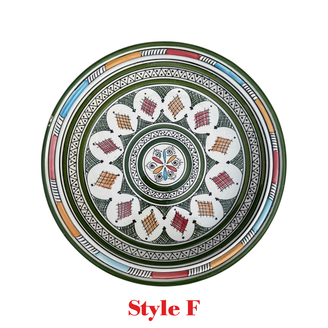 PERFECTLY IMPERFECT - Moroccan Gsaa (Gasria) - A Safi Couscous Plate - 45cm