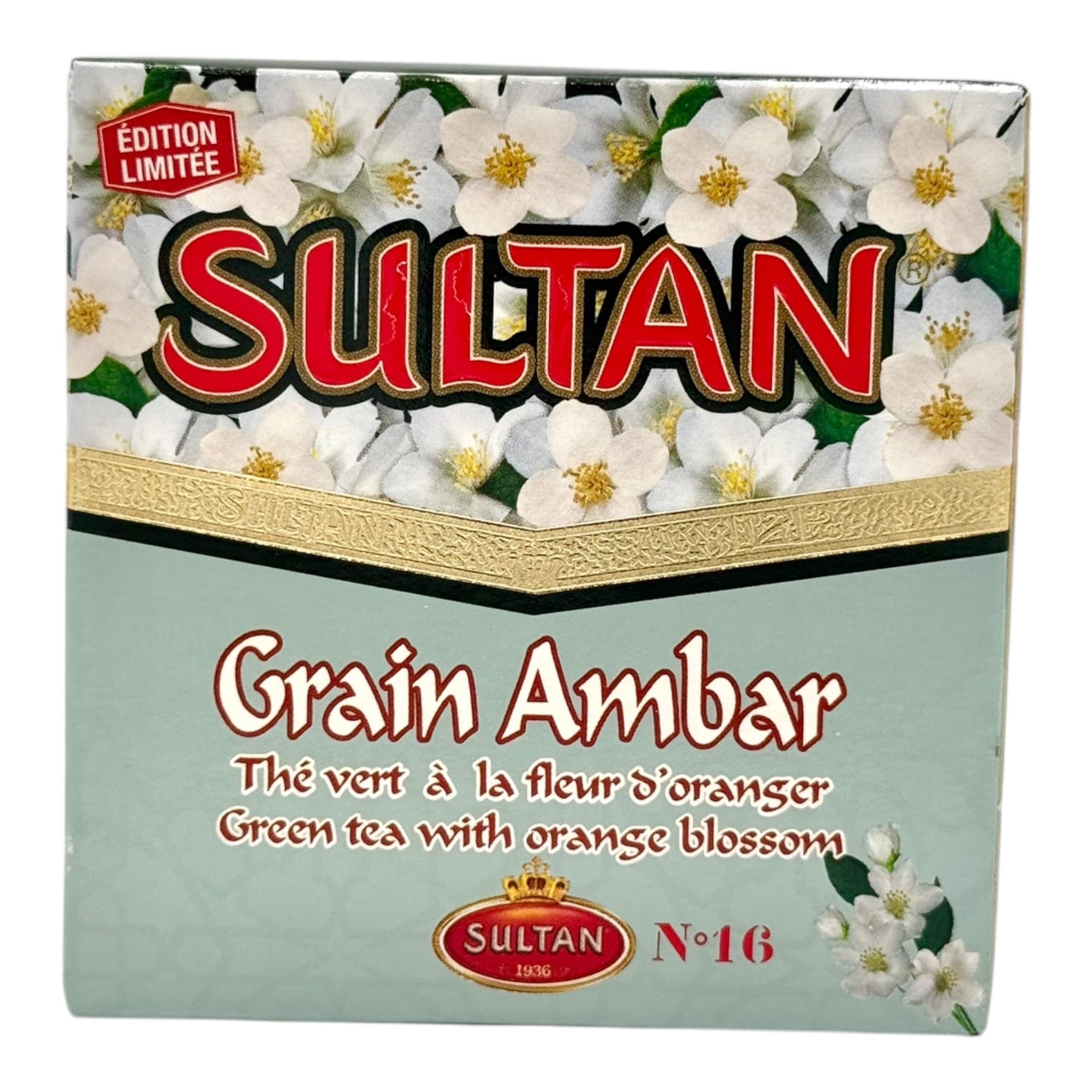 Sultan Orange Blossom Grain Ambar Green Tea - Number 16