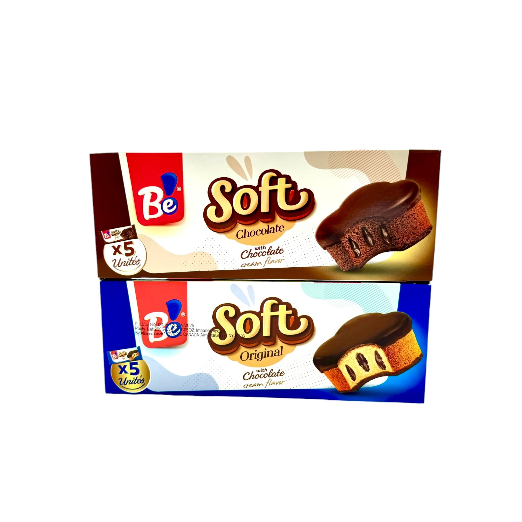 Be Soft Original With Chocolate Cream Flavor