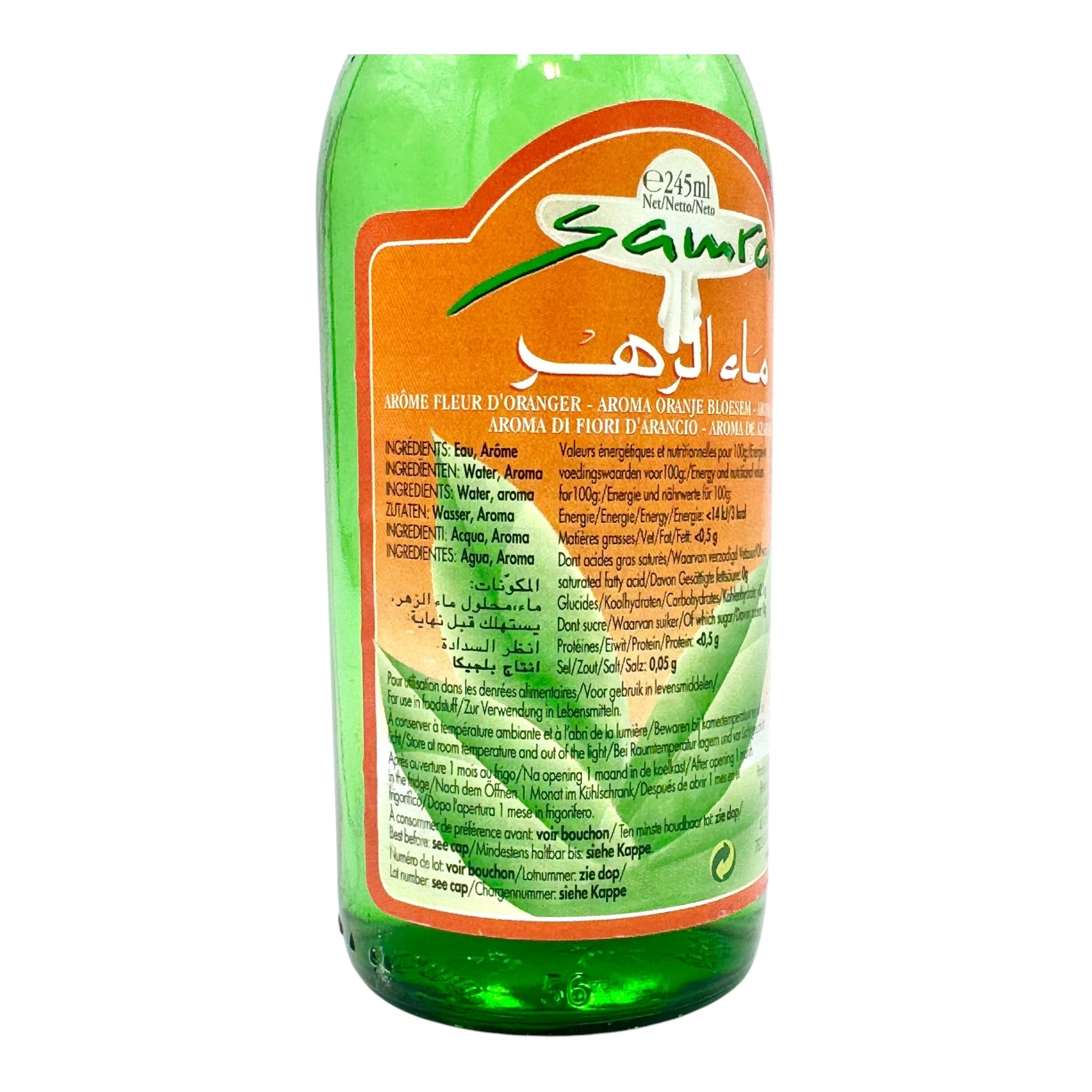 Samra Orange Blossom Water - Fleur D'Oranger