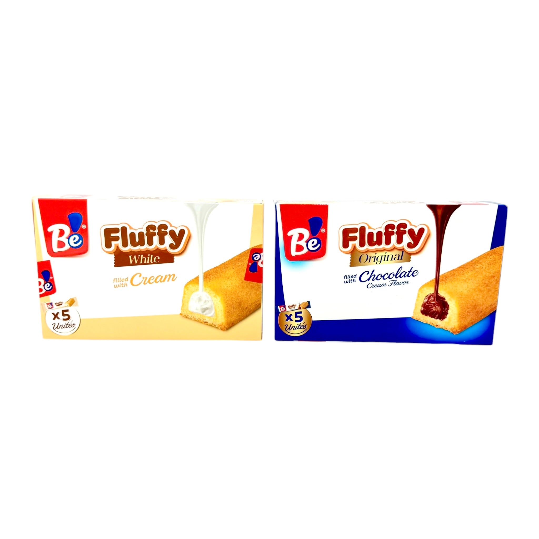 Be Fluffy Original With Chocolate Cream Flavored Center