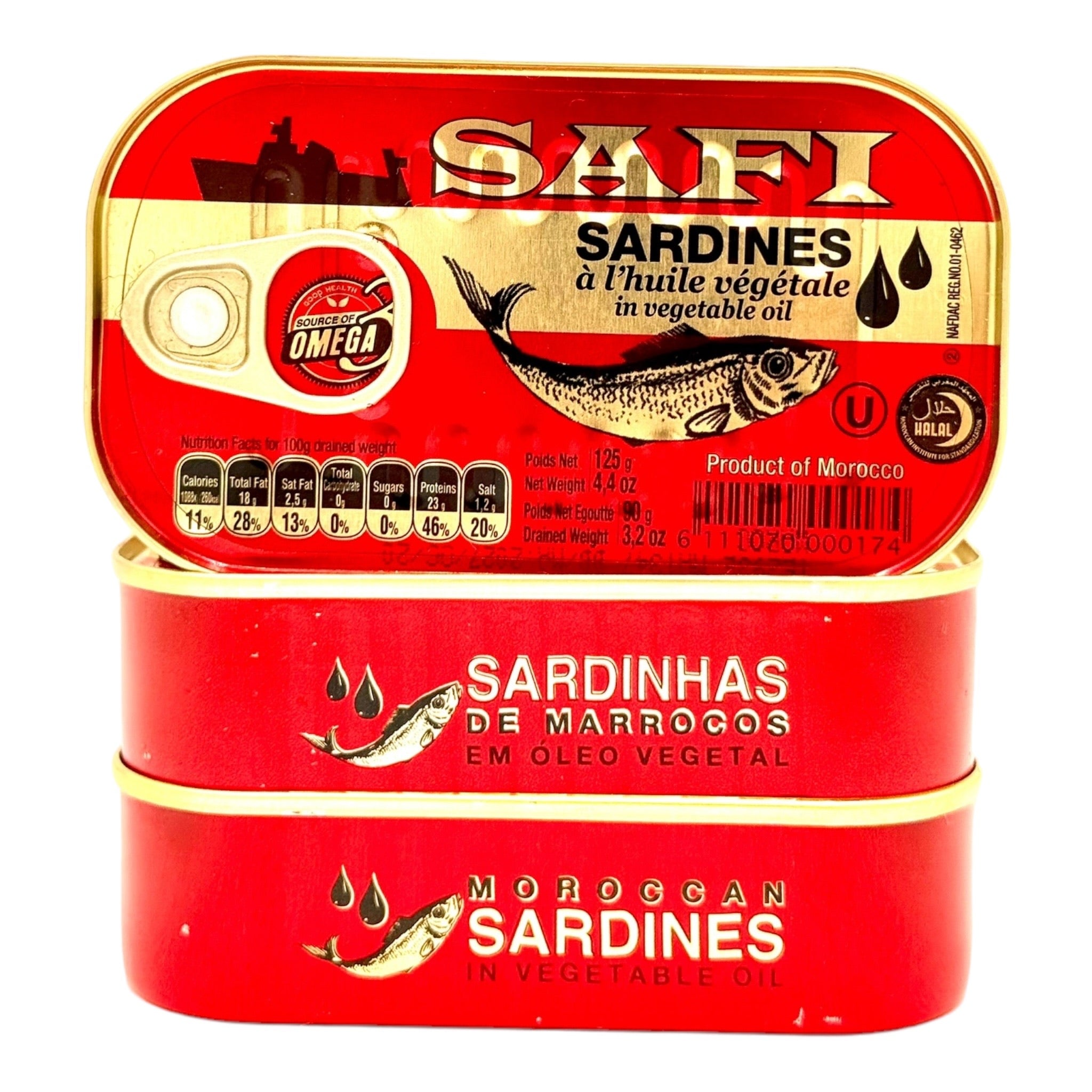 Safi Moroccan Sardines In Vegetable Oil