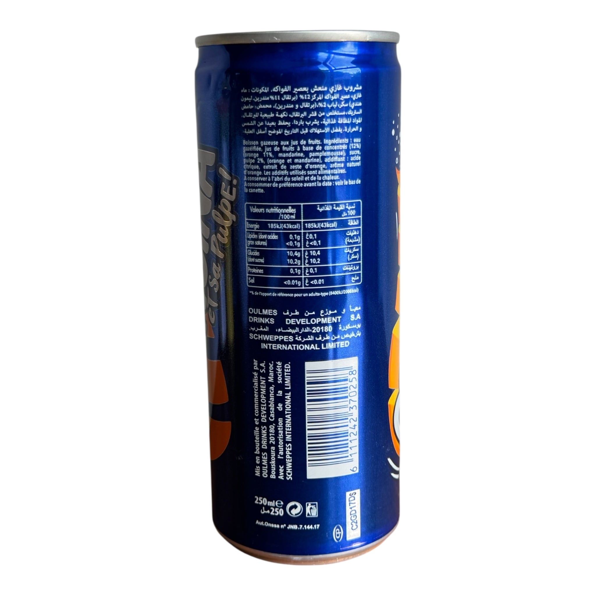 Orangina - An Orange Soft Drink