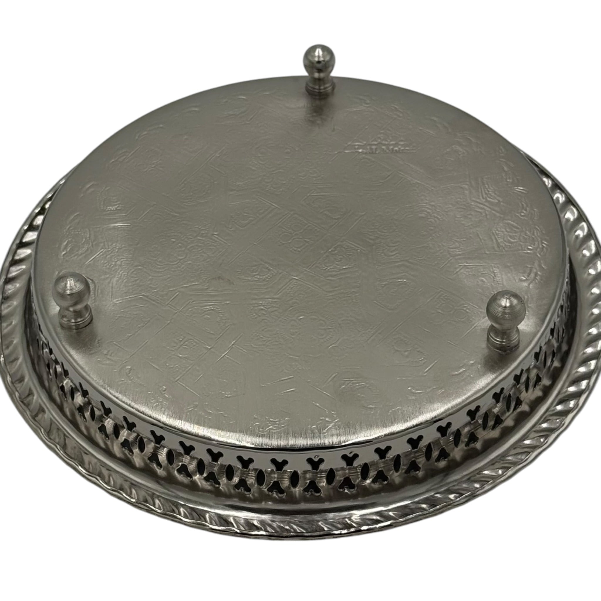 Traditional Moroccan Tea Tray - Sinia d’Atay
