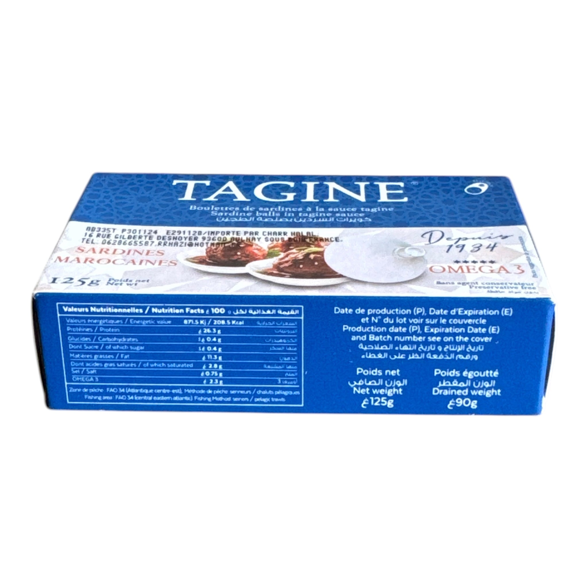 Moroccan Sardines Balls In Tagine Sauce - 