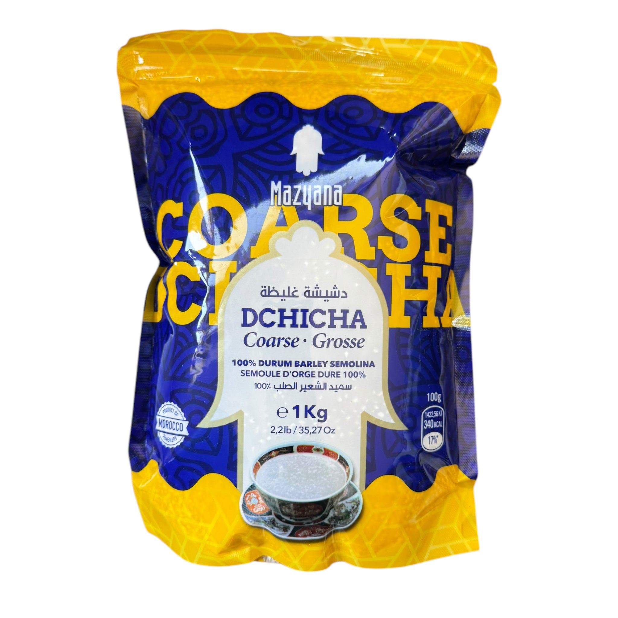 Dchicha Grosse - Coarse Barley Grits by Mazyana