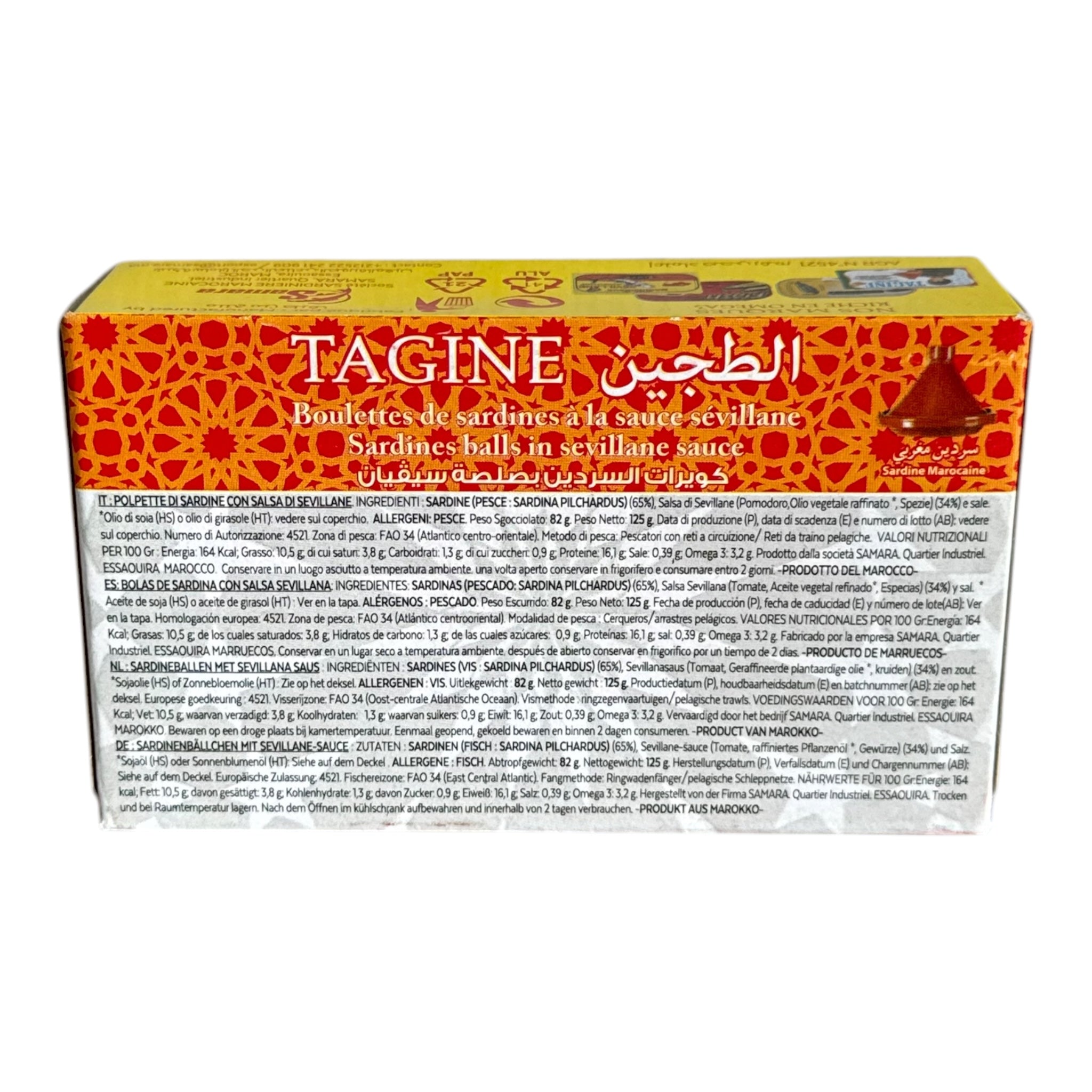 Moroccan Sardines Balls In Seville Sauce - 