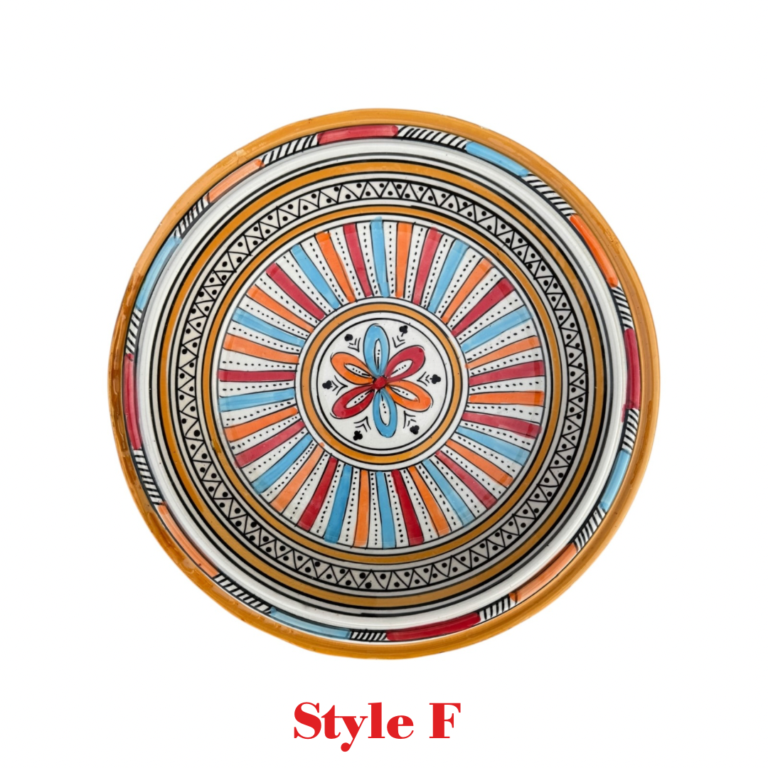 PERFECTLY IMPERFECT - Moroccan Gsaa (Gasria) - A Safi Couscous Plate - 40cm