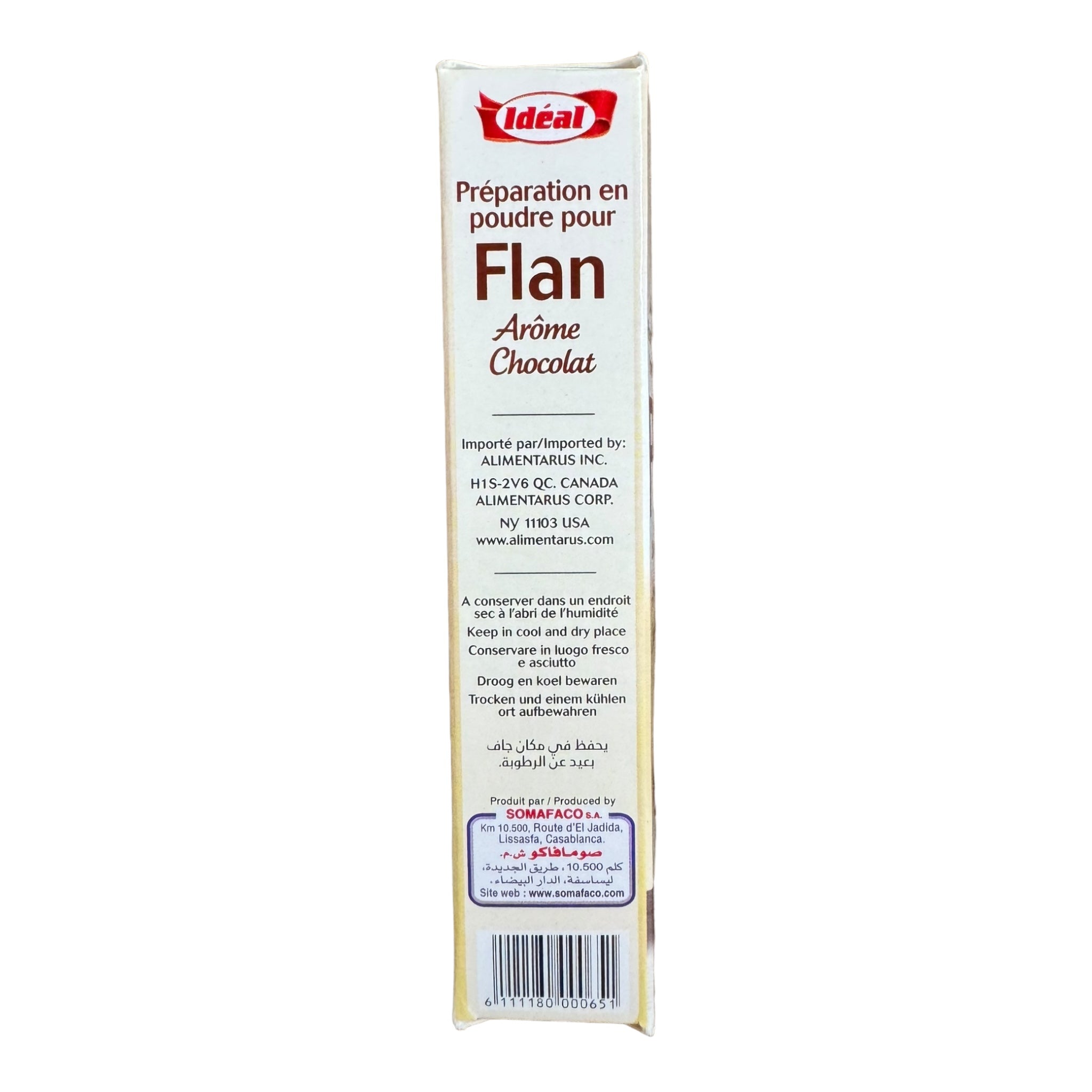 Idéal Chocolate Flan Mix