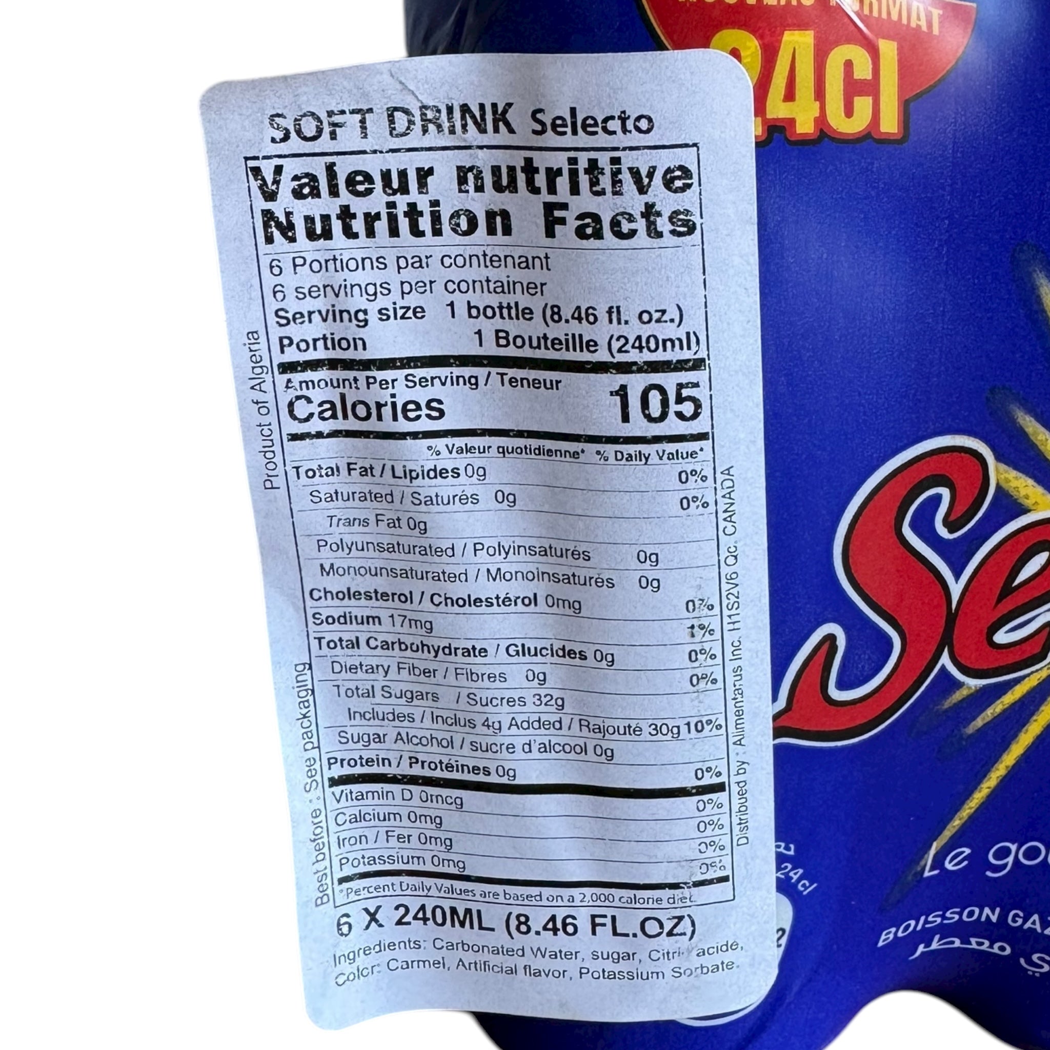 Selecto Soda - A Classic Algerian Soft Drink