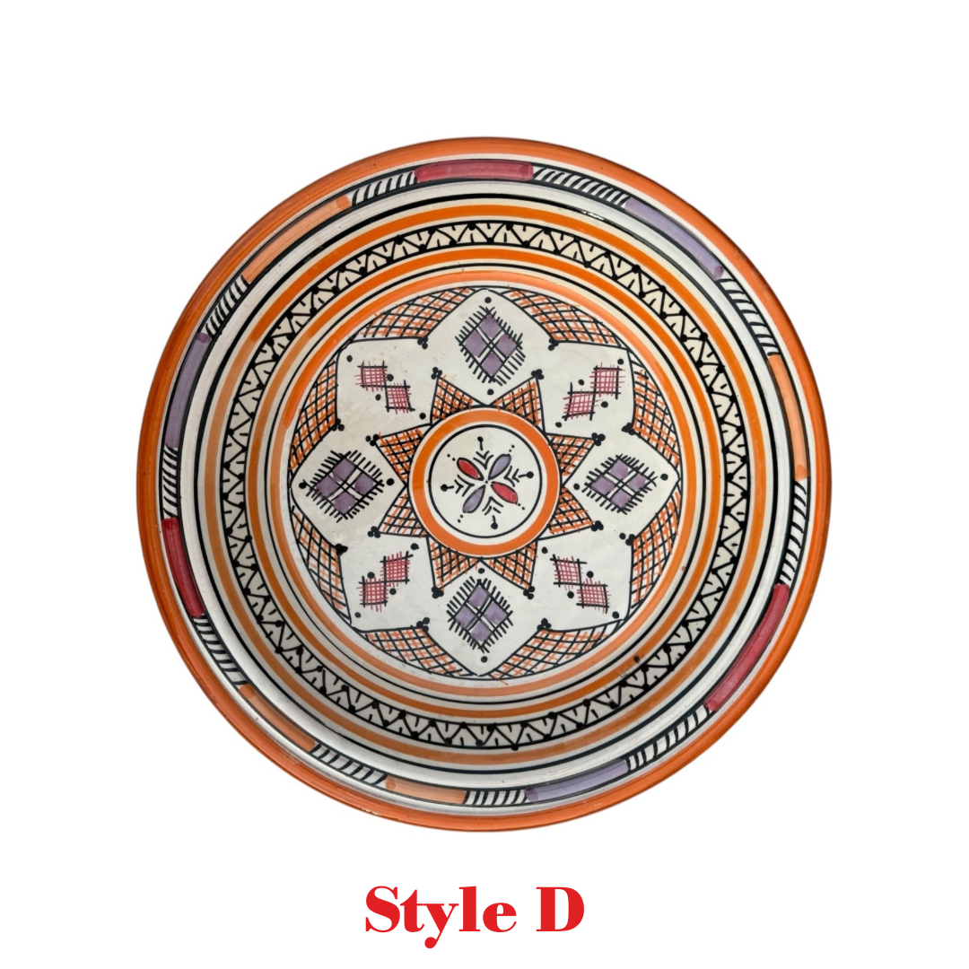 PERFECTLY IMPERFECT - Moroccan Gsaa (Gasria) - A Safi Couscous Plate - 40cm