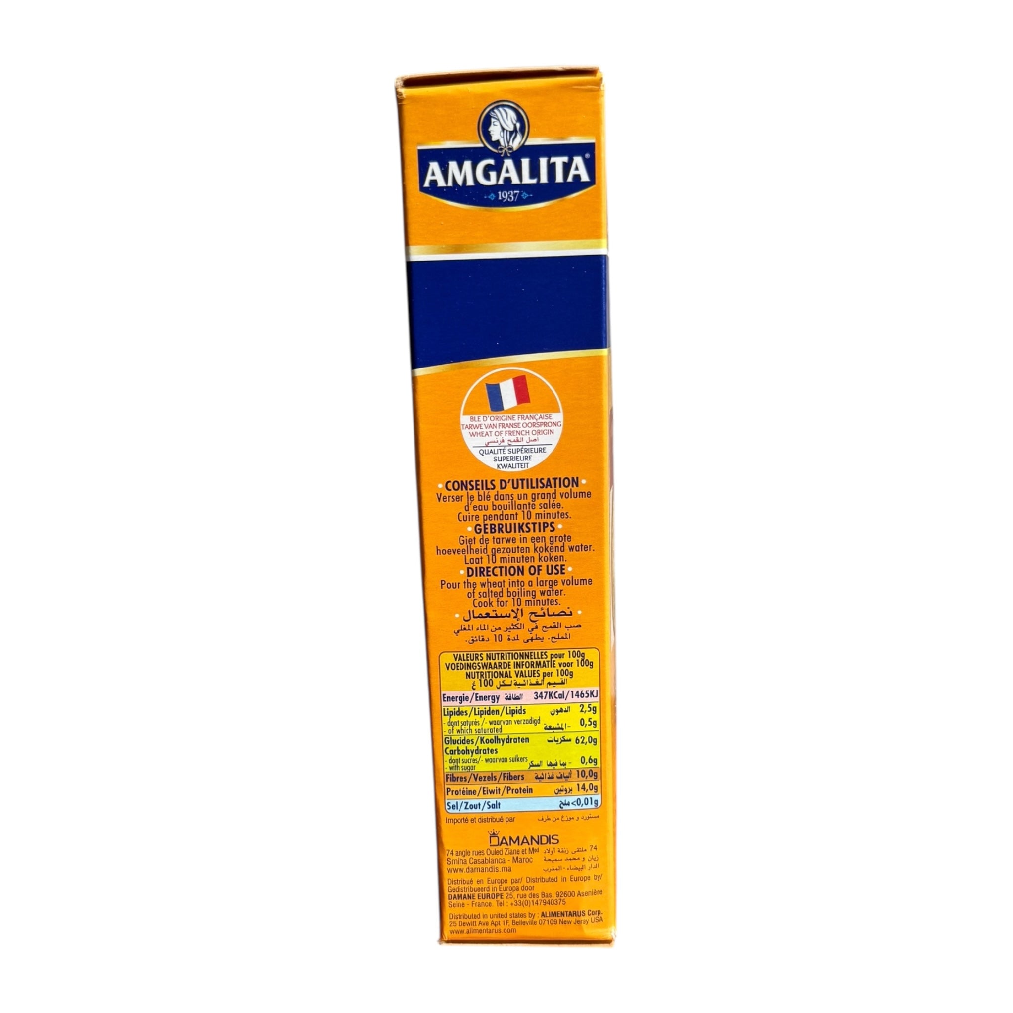 Amgalita Precooked Durum Wheat 