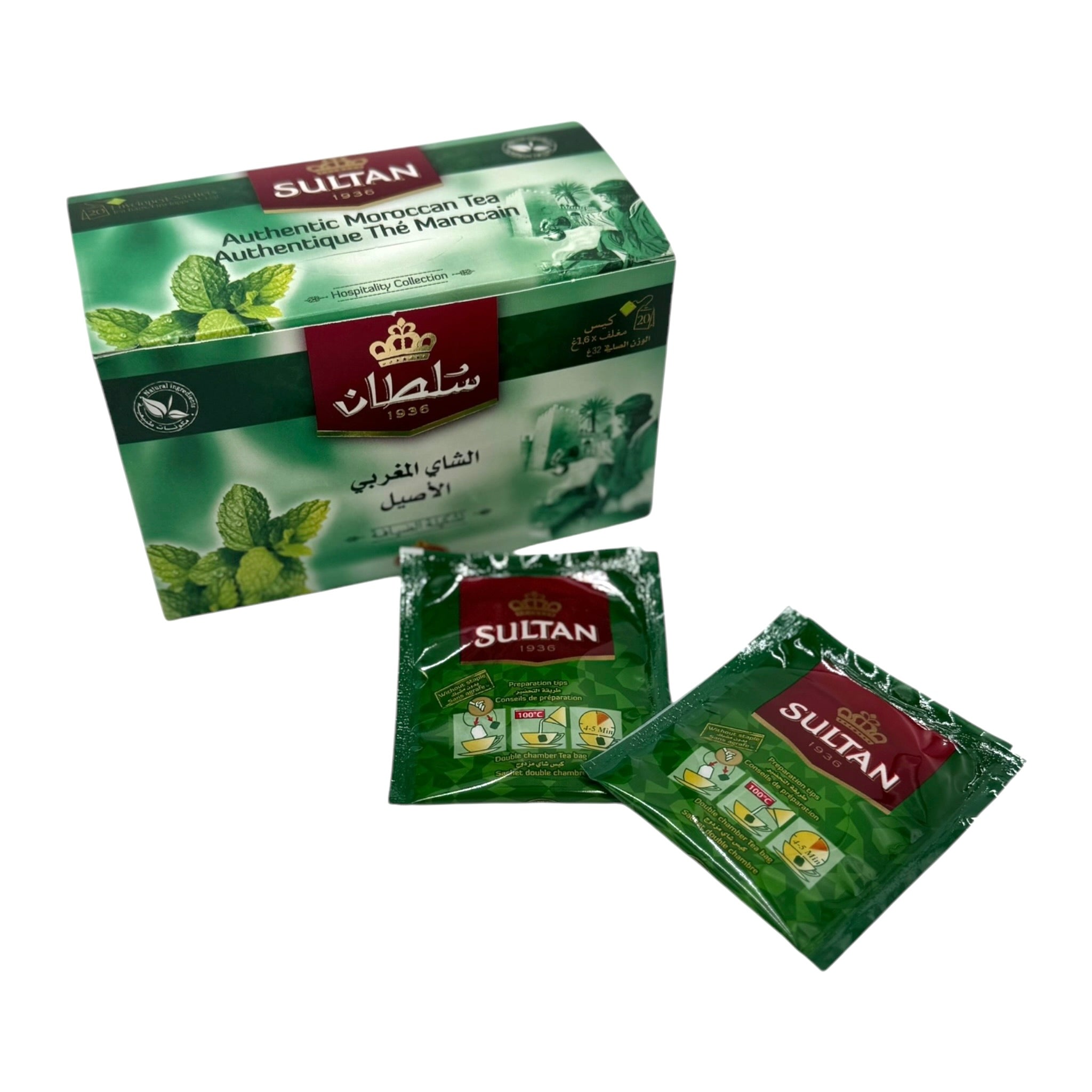 Sultan Green Tea With Mint