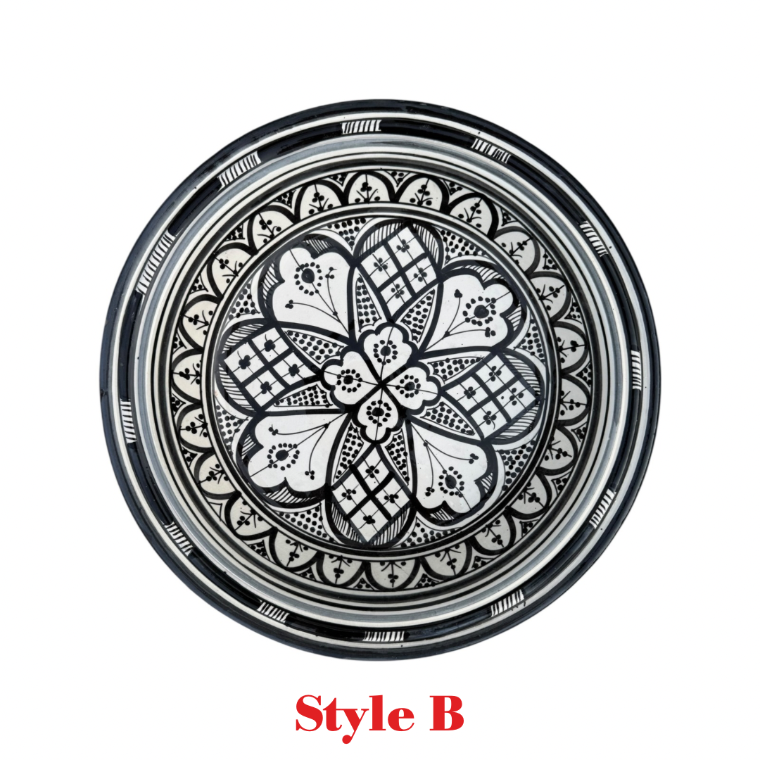 PERFECTLY IMPERFECT - Moroccan Gsaa (Gasria) - A Safi Couscous Plate - 40cm