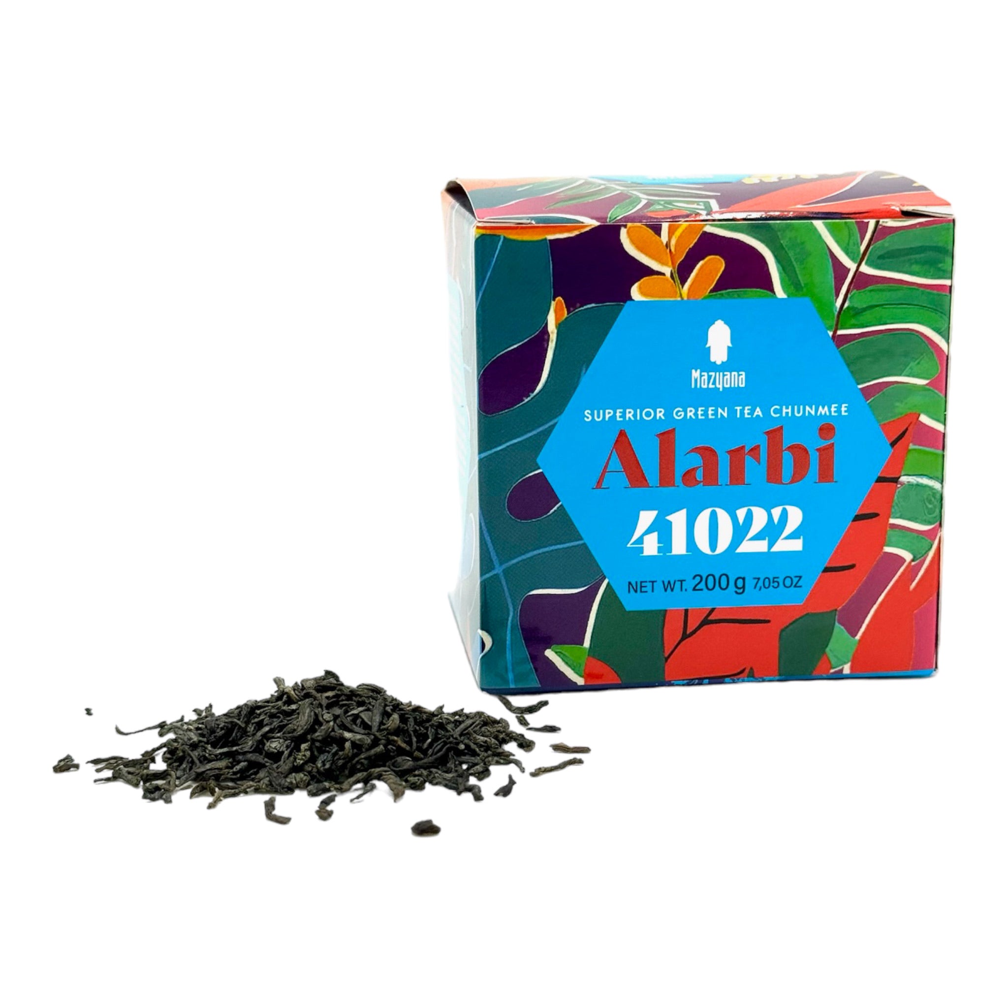 alarbi gunpowder green tea for moroccan mint tea by mazyana brand 
