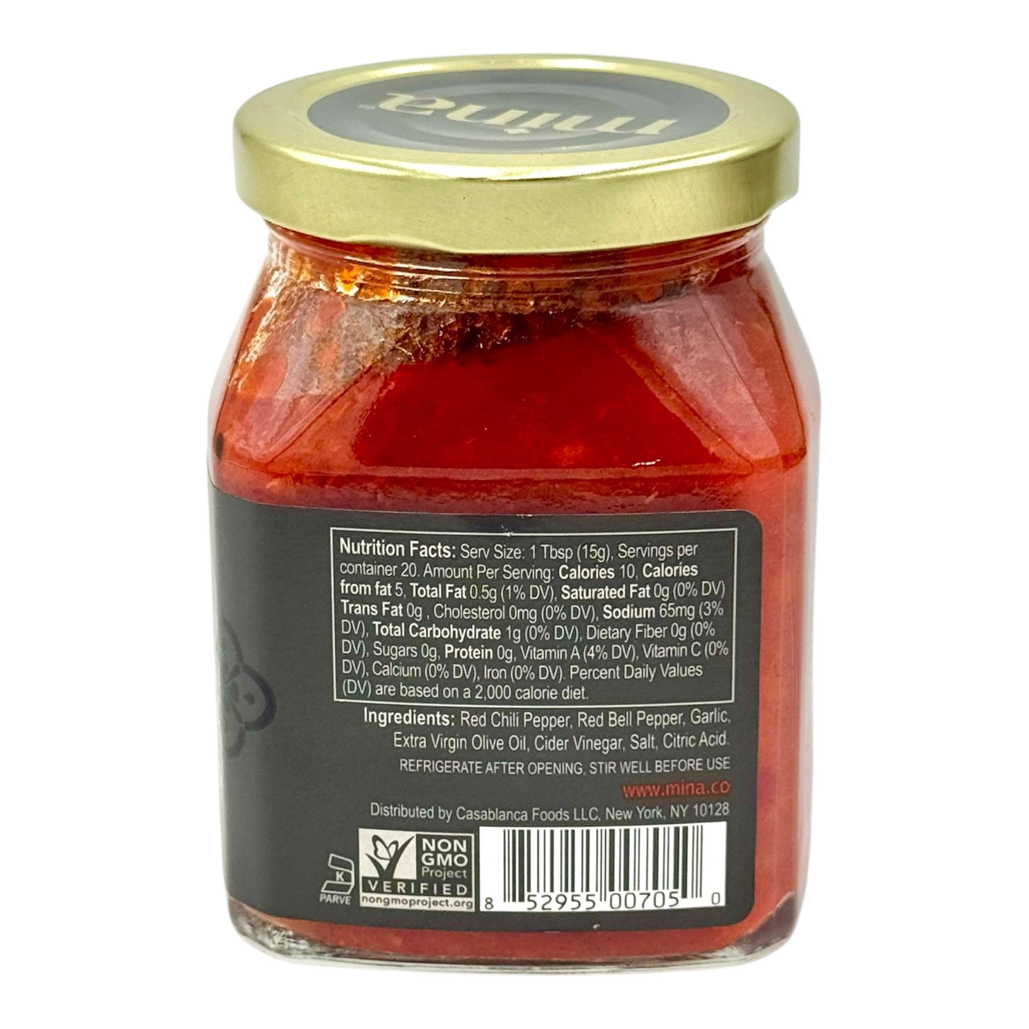 Mina Spicy Harissa - A Red Pepper Sauce