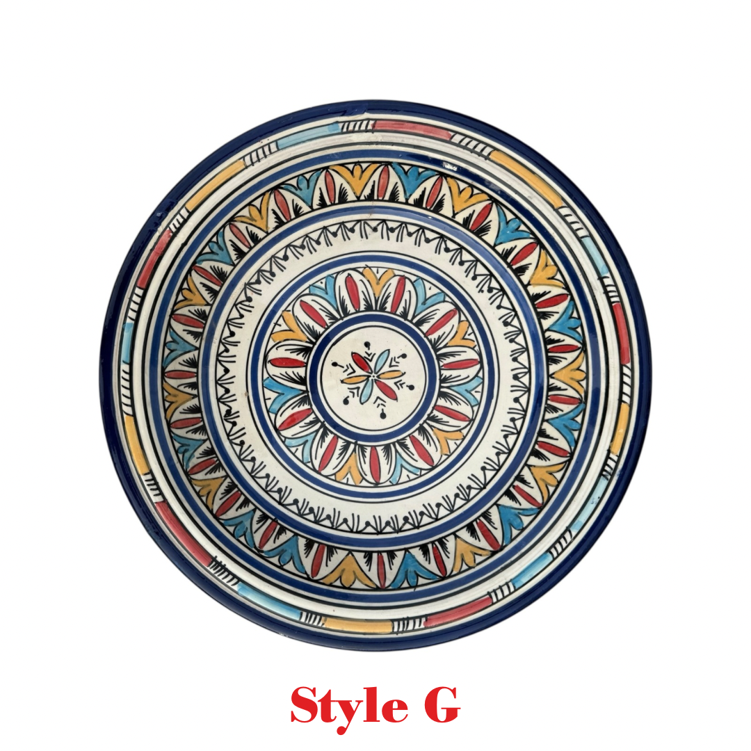 PERFECTLY IMPERFECT - Moroccan Gsaa (Gasria) - A Safi Couscous Plate - 40cm