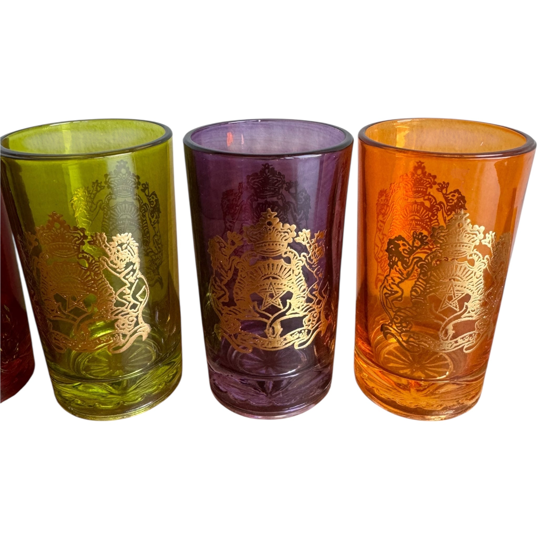 PERFECTLY IMPERFECT SALE - Moroccan Tea Glasses Set of 6
