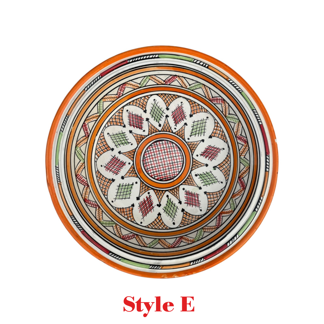 PERFECTLY IMPERFECT - Moroccan Gsaa (Gasria) - A Safi Couscous Plate - 40cm