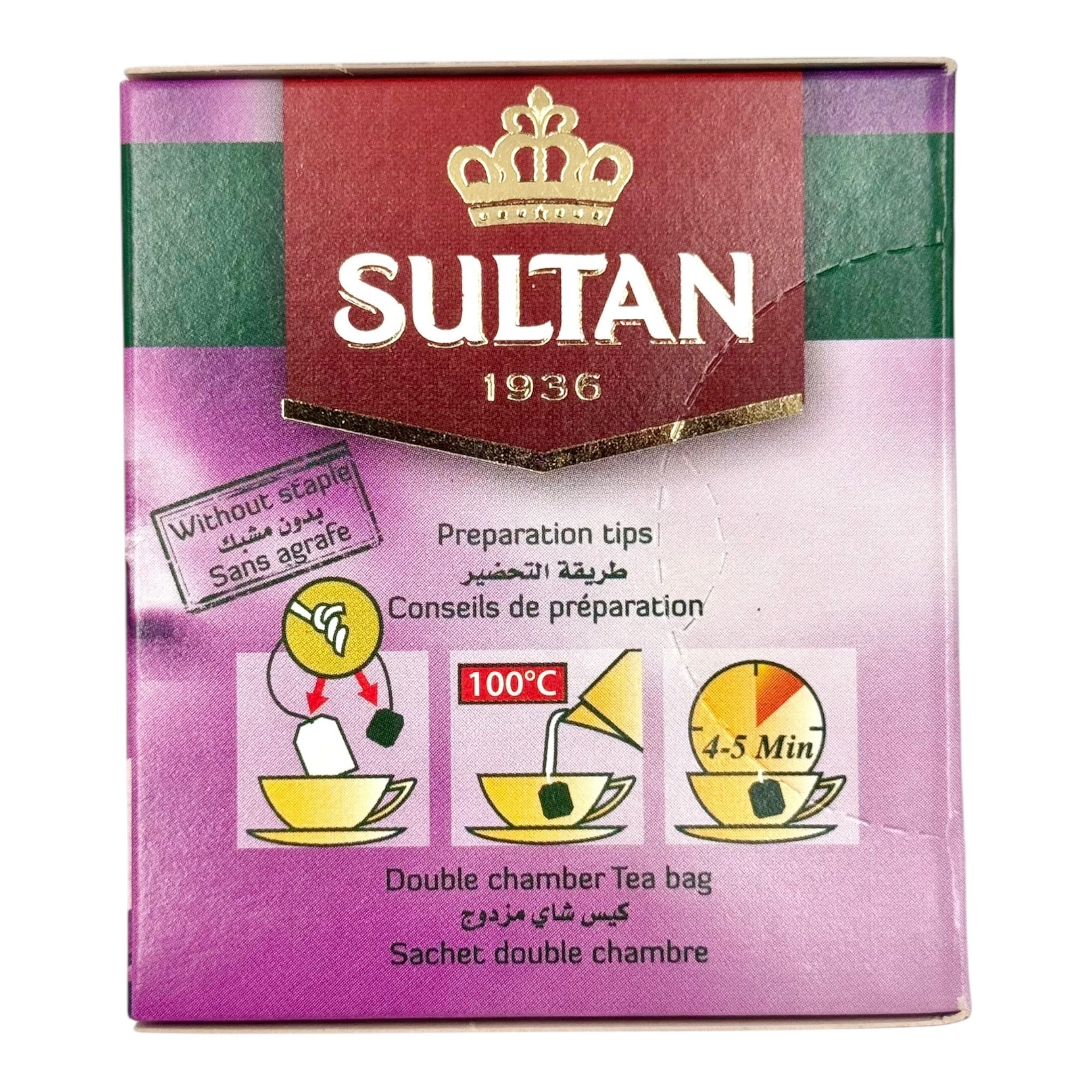 Sultan Green Tea With Saffron