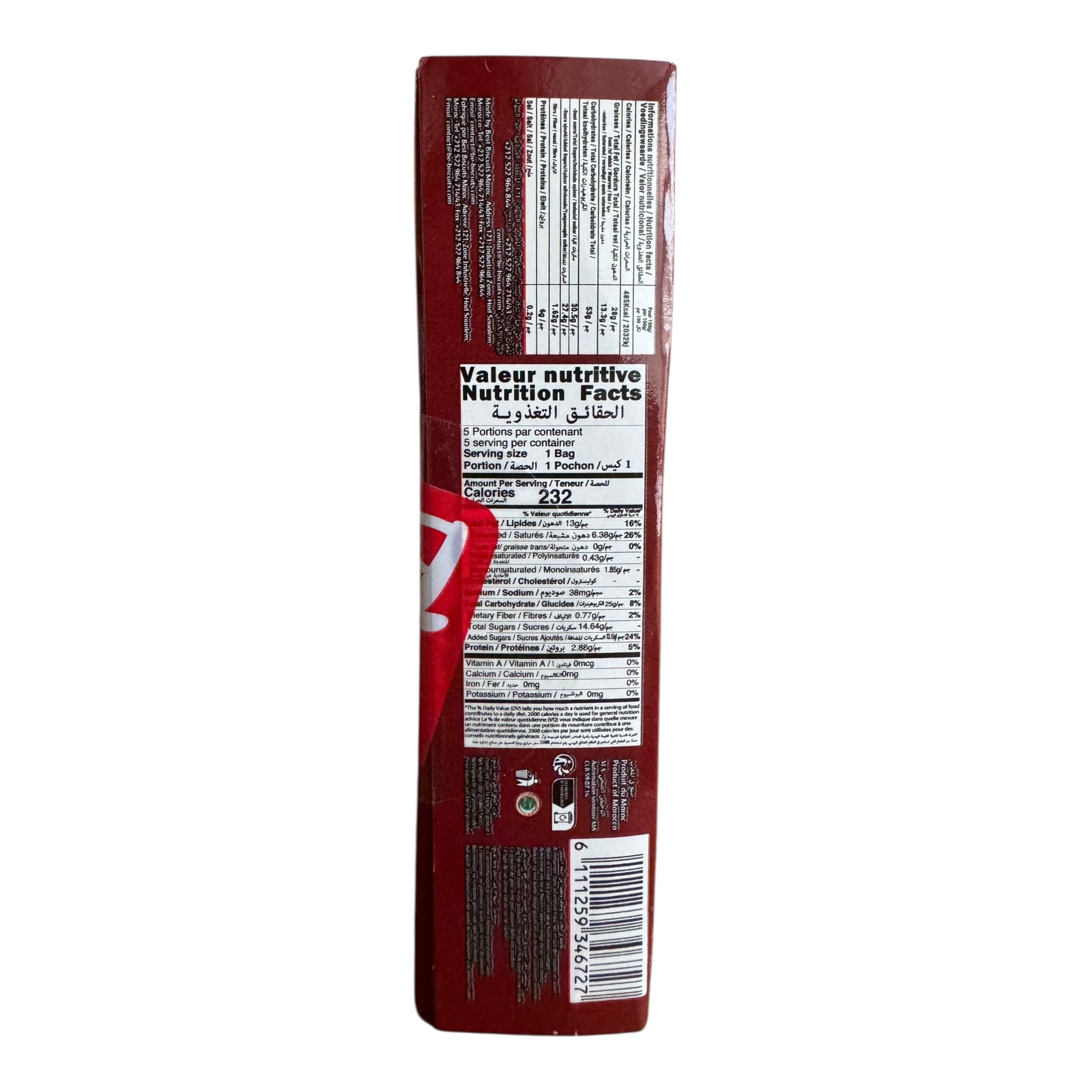 Be! Supreme Original - A Chocolate Covered Cake Bar