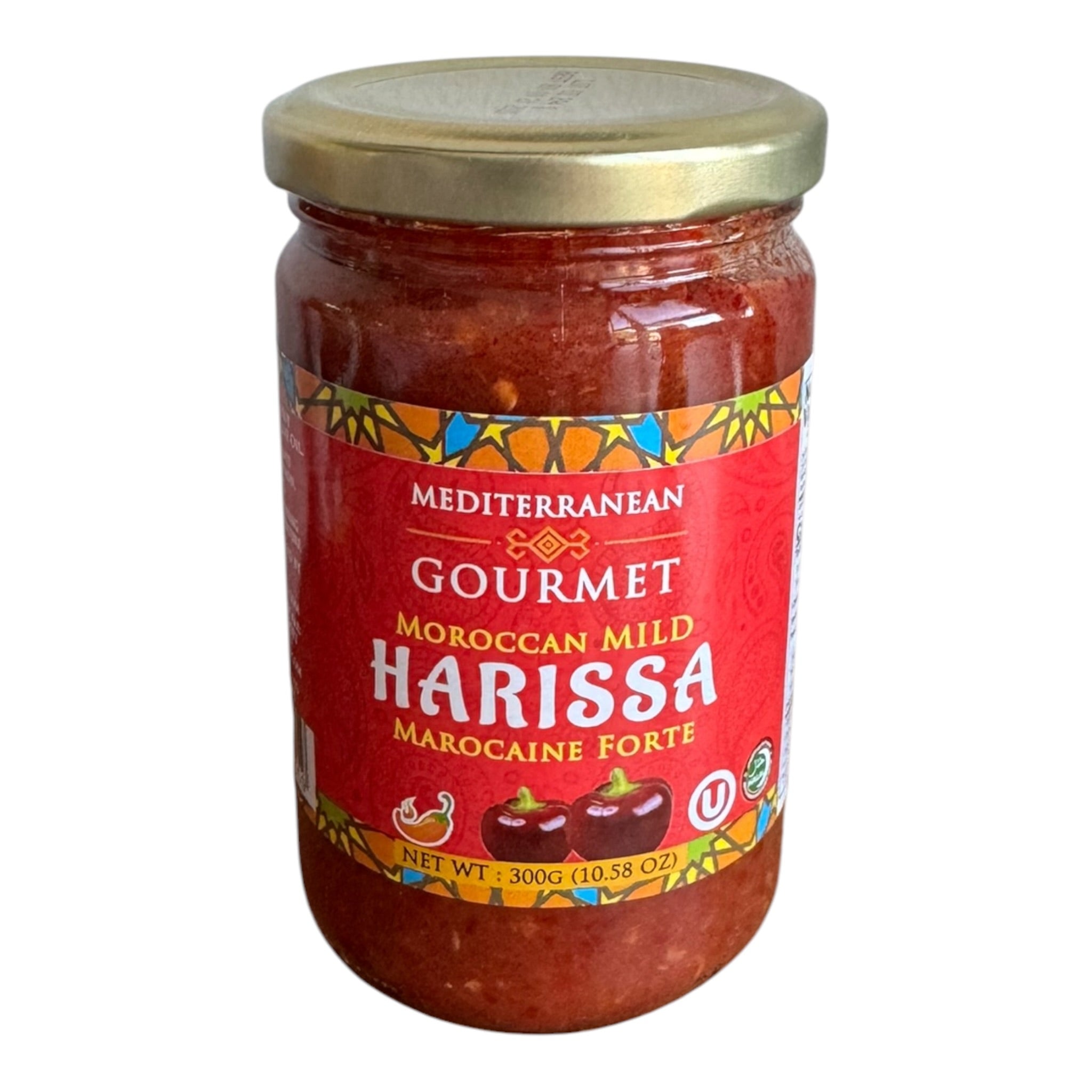 LIMITED EDITION - Mild Harissa - Red Pepper Hot Sauce by Mediterranean Gourmet