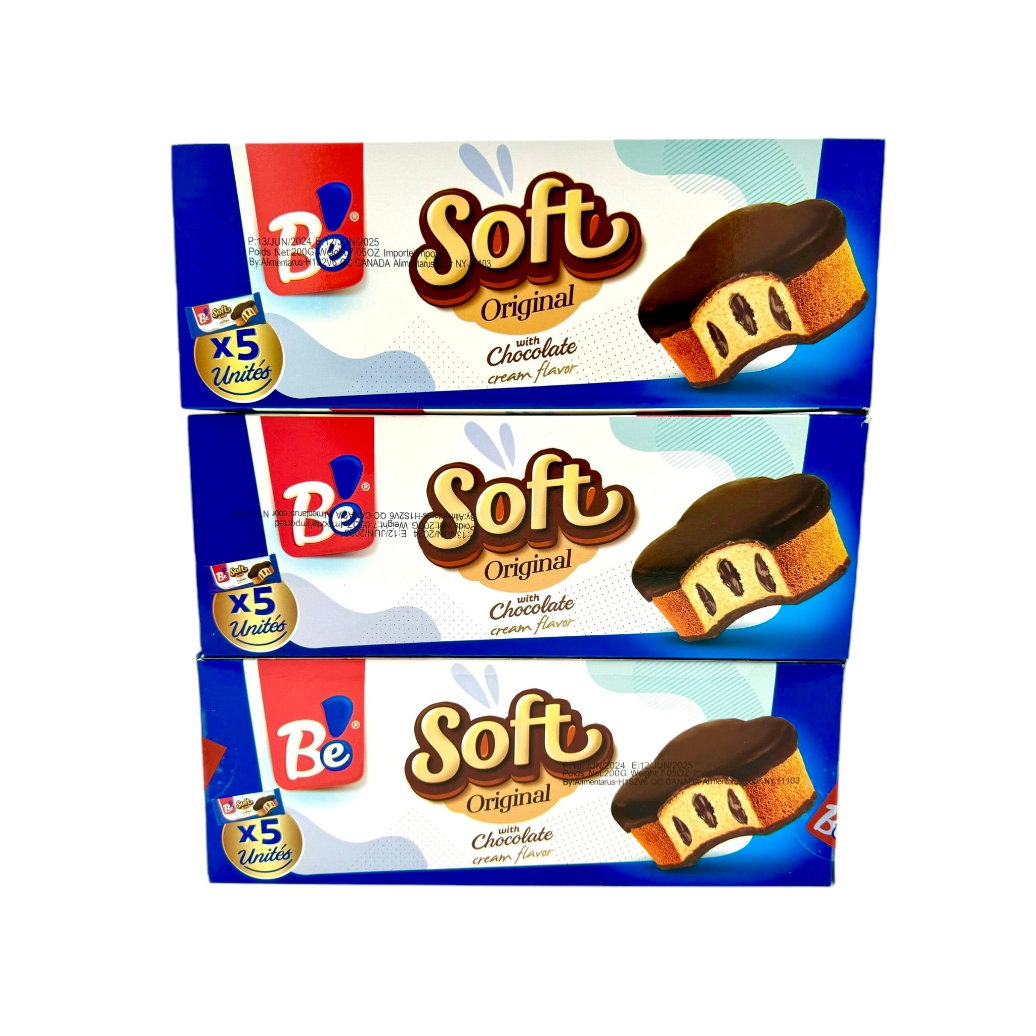 Be Soft Original With Chocolate Cream Flavor