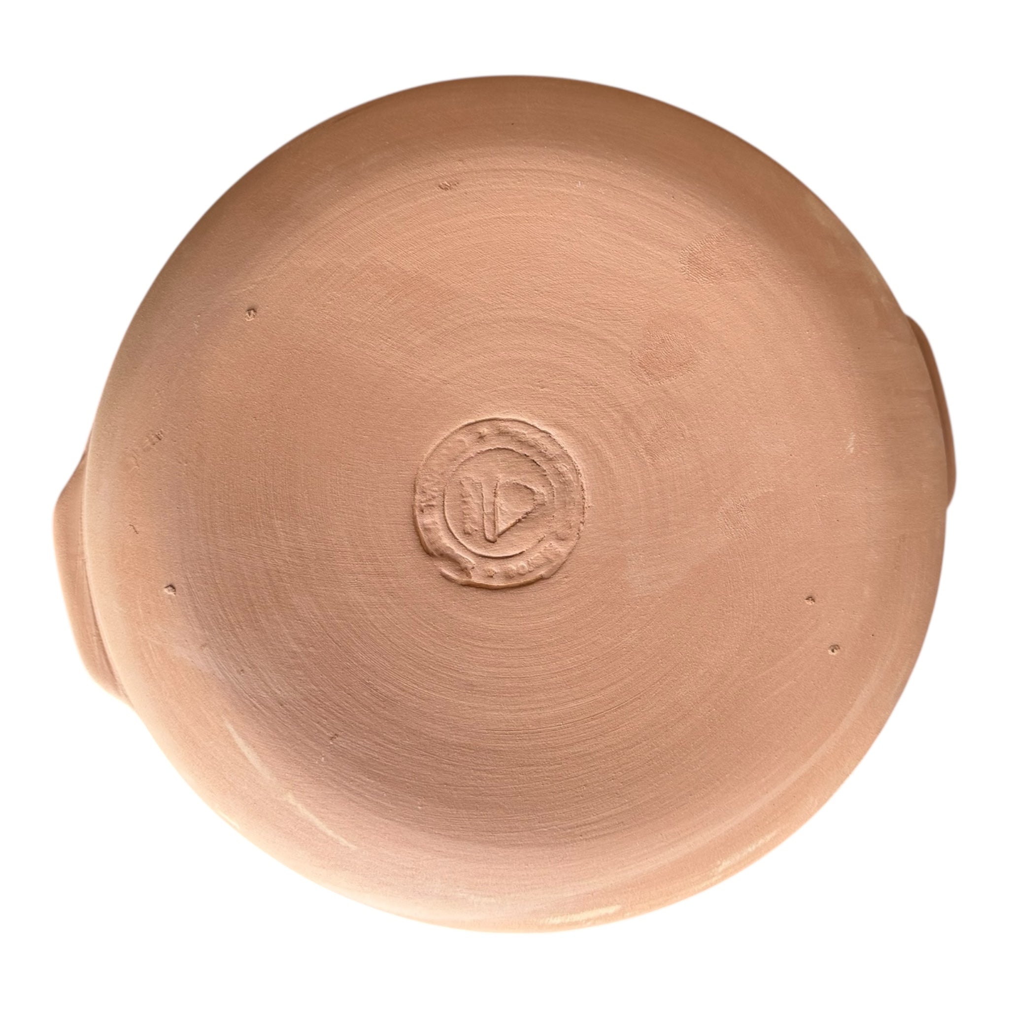 Northern Moroccan Style Clay Tagra With Lid - 25cm
