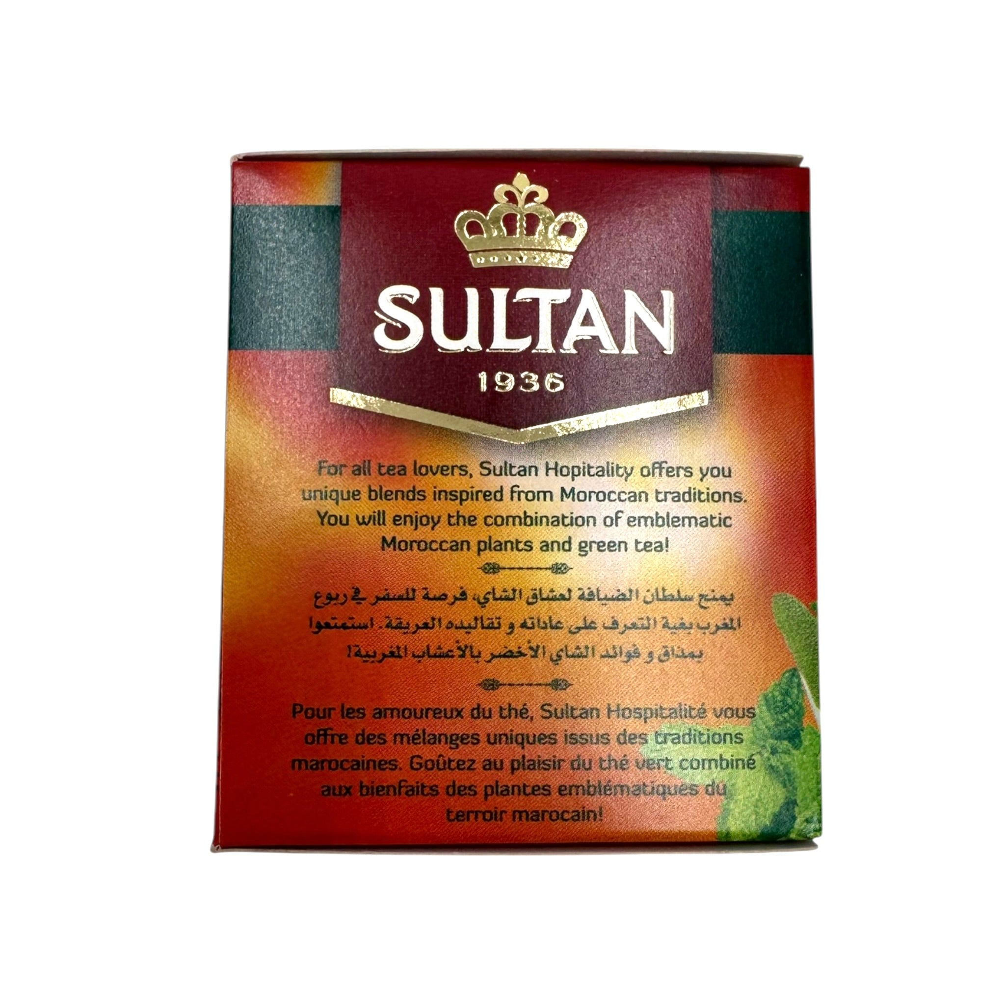 Sultan Green Tea With Mint & Sage