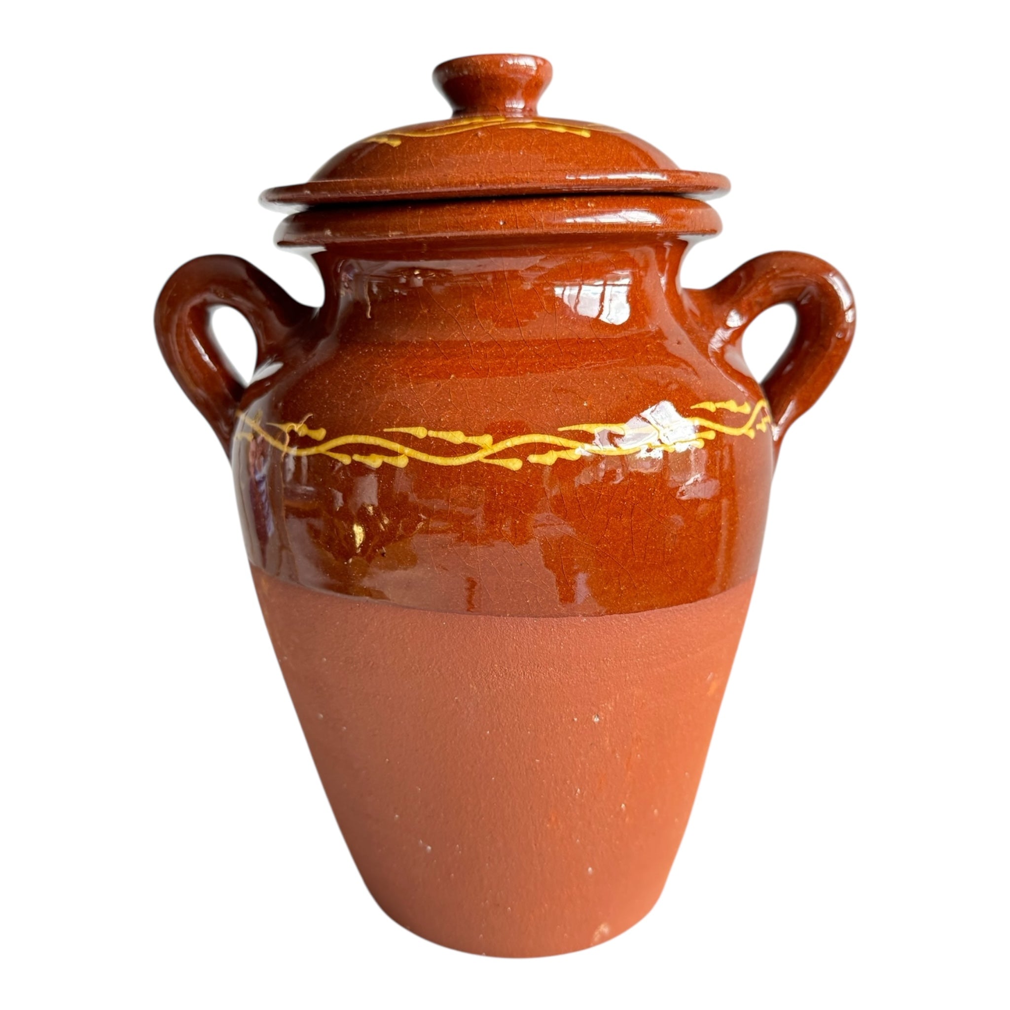 moroccan ceramic plant pots Moroccan Glazed & Decorated Tangia Pot With Lid